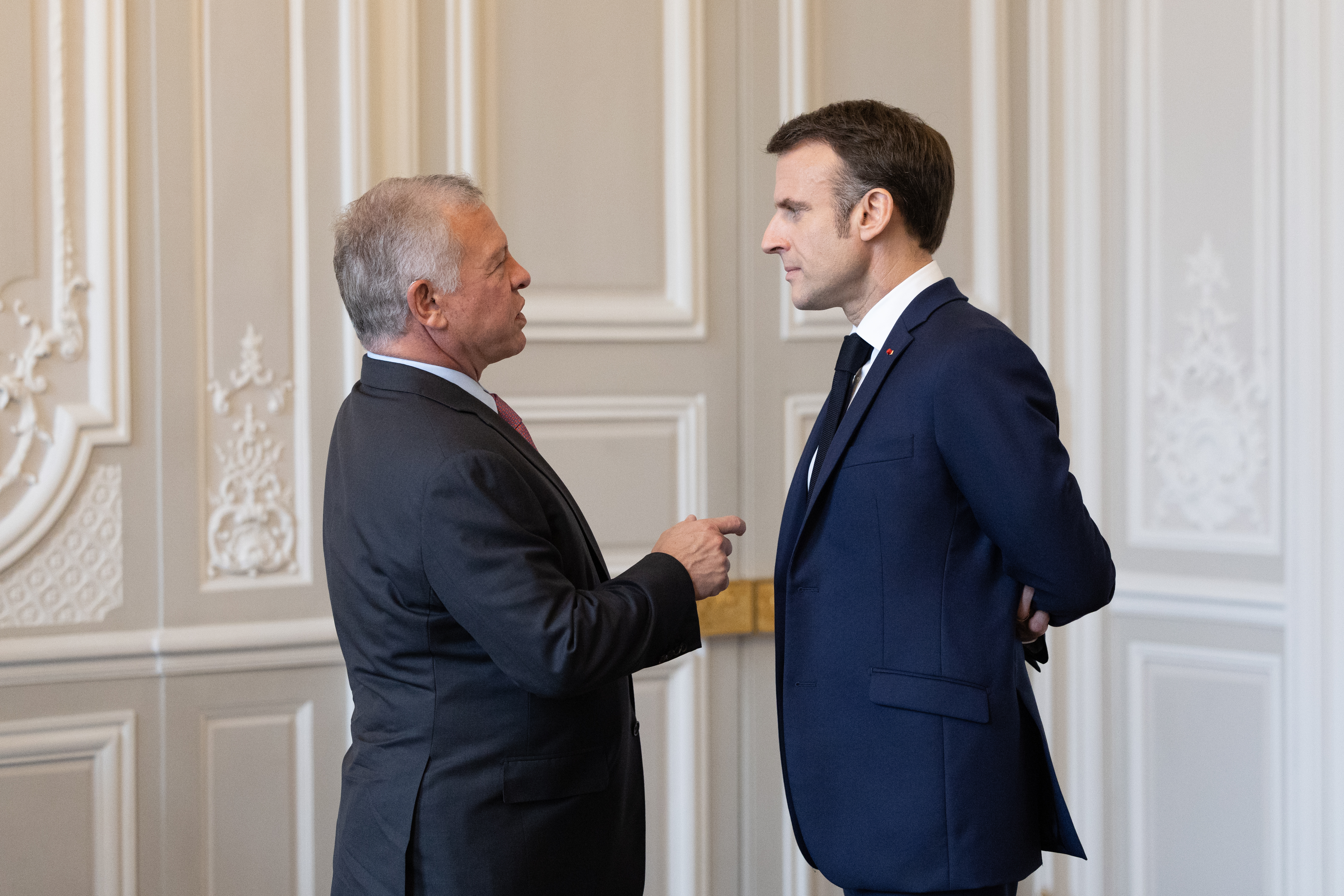 King to President Macron: Israeli attack on Rafah will have catastrophic humanitarian consequences