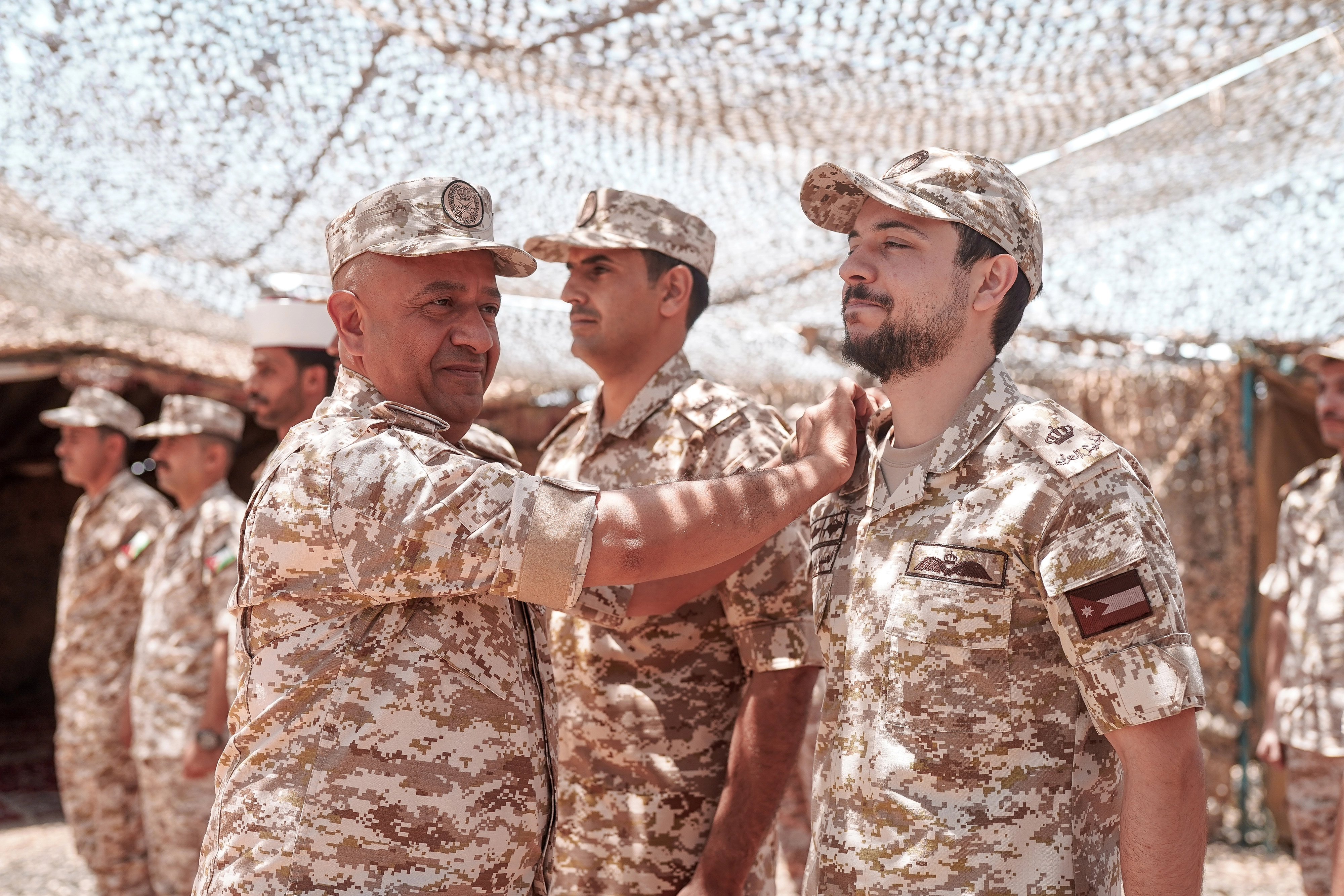 إرادة ملكية بترفيع الأمير الحسين بن عبدﷲ الثاني ولي العهد إلى رتبة رائد