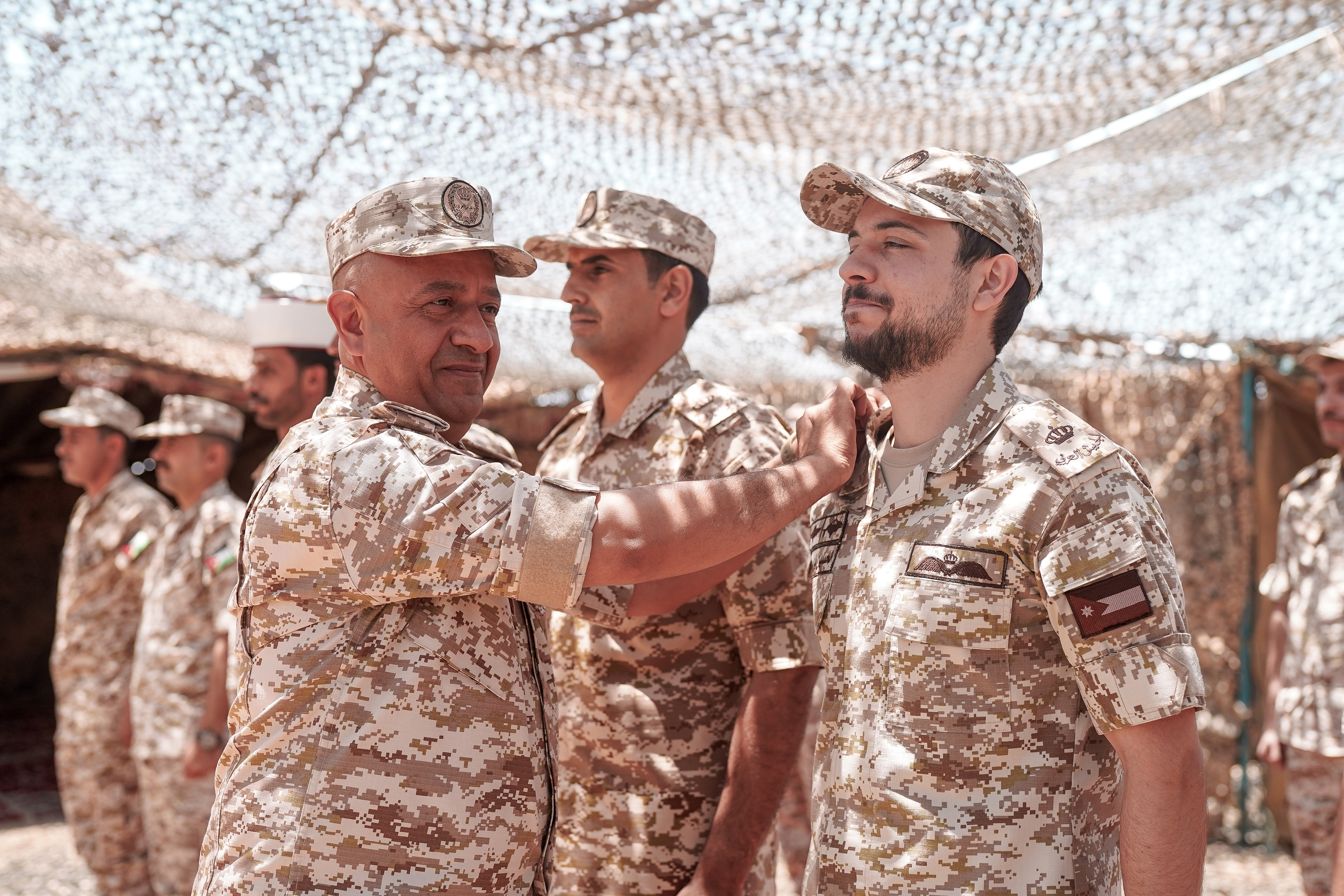 إرادة ملكية بترفيع الأمير الحسين بن عبدﷲ الثاني ولي العهد إلى رتبة رائد
