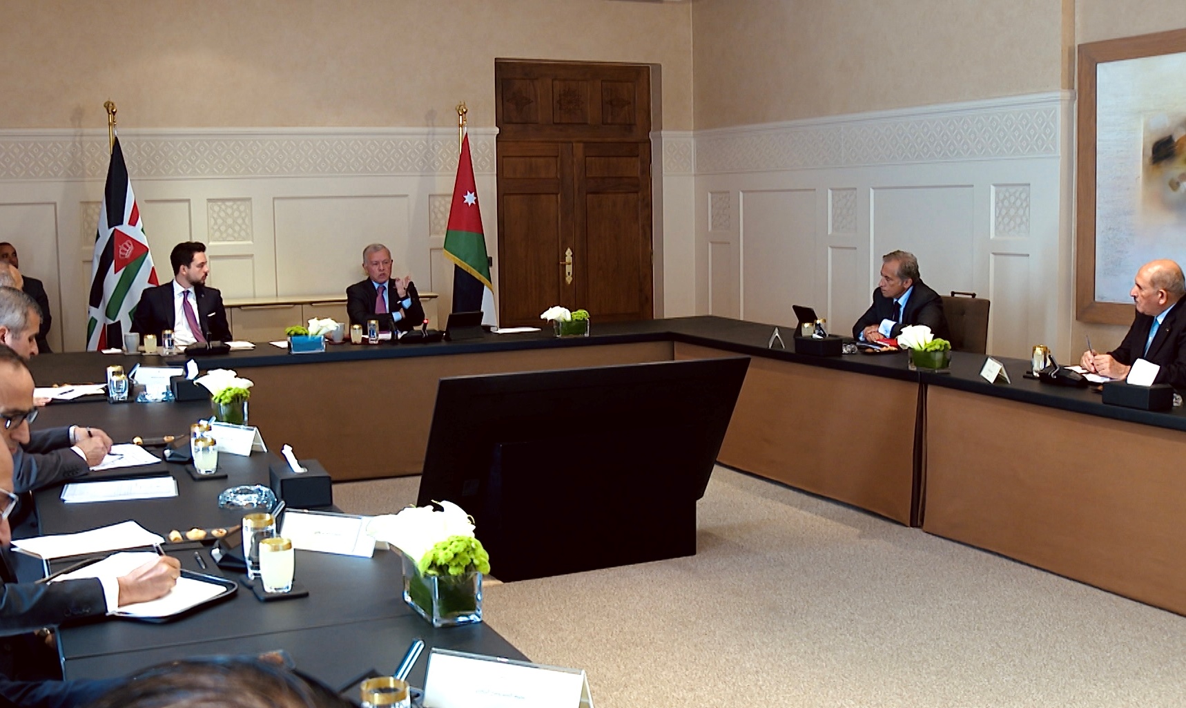 King urges developing phosphate exports to include downstream industry products