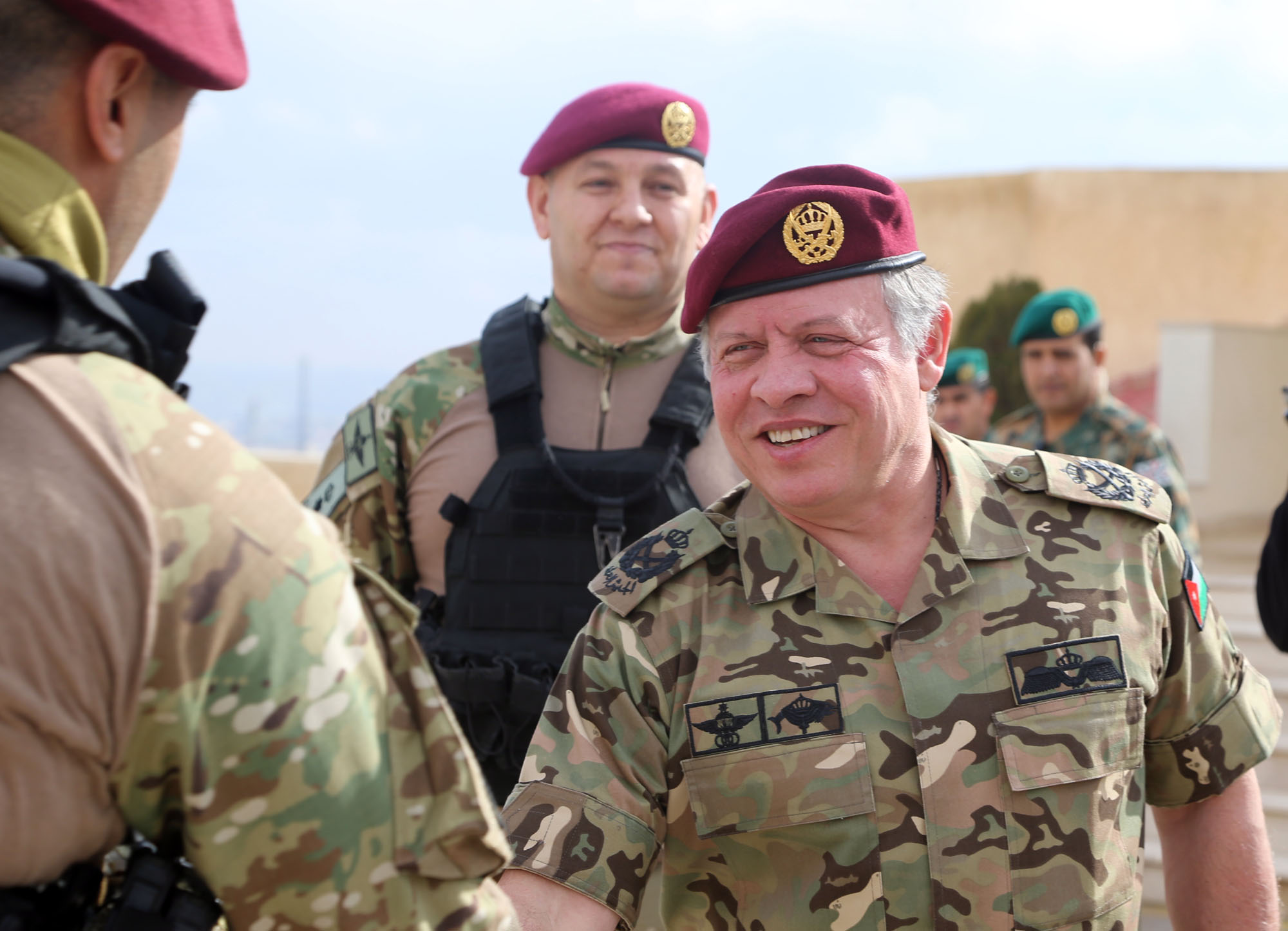 King visits Command of Joint Special Operations