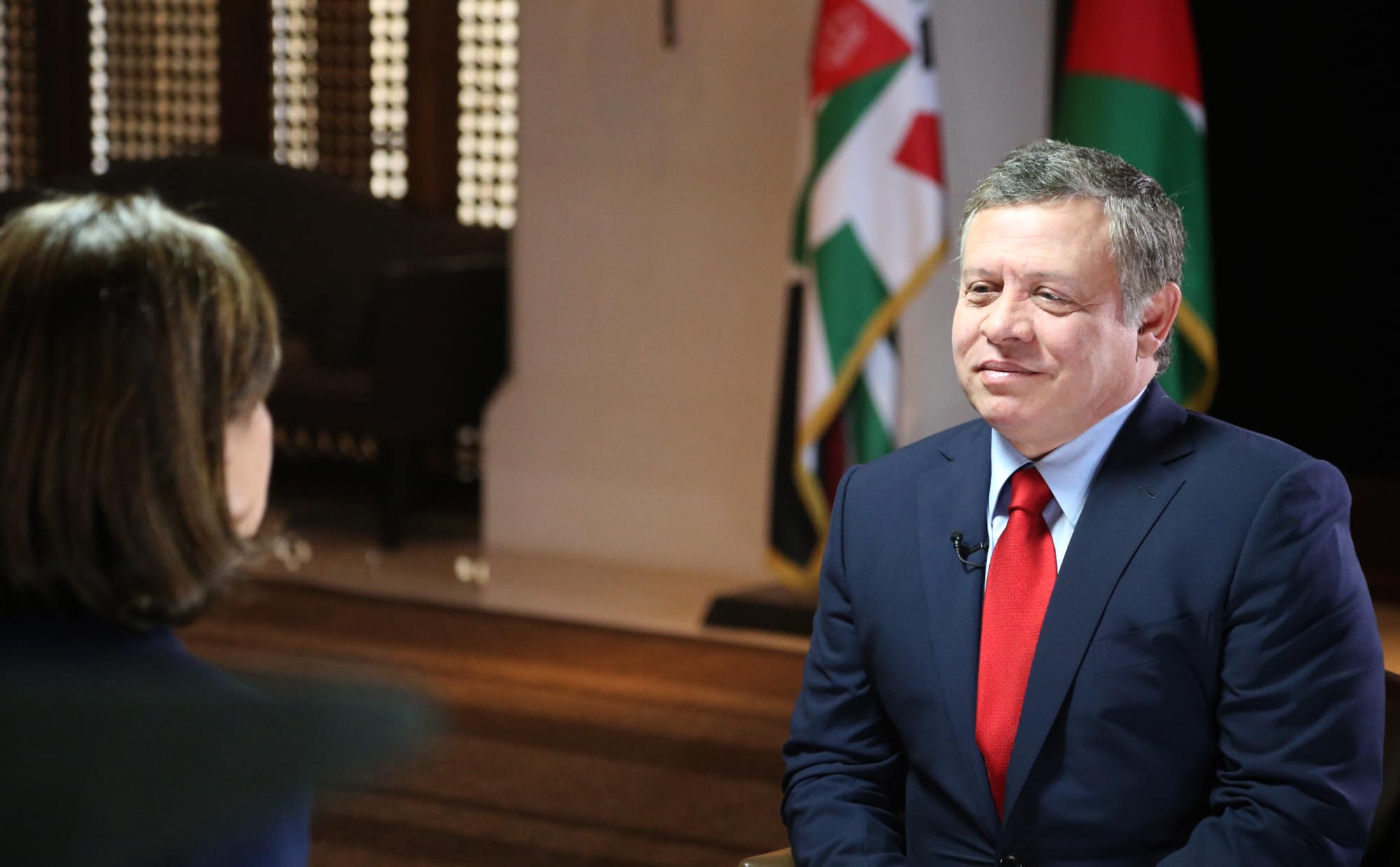 King, UK top diplomat discuss donor conference