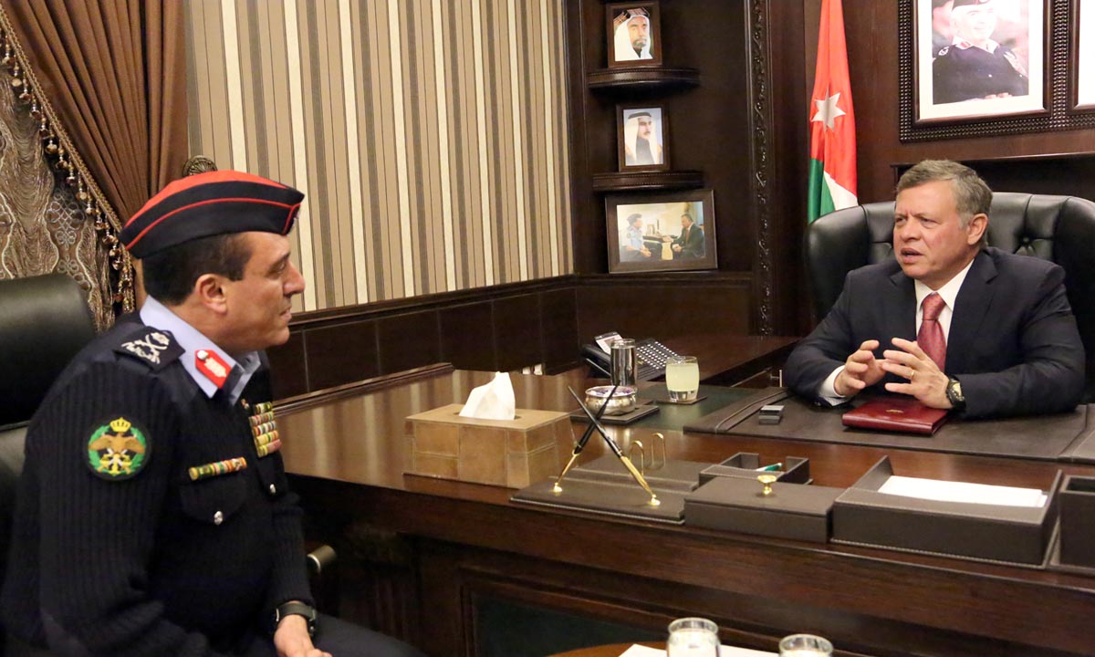 King visits Public Security Department