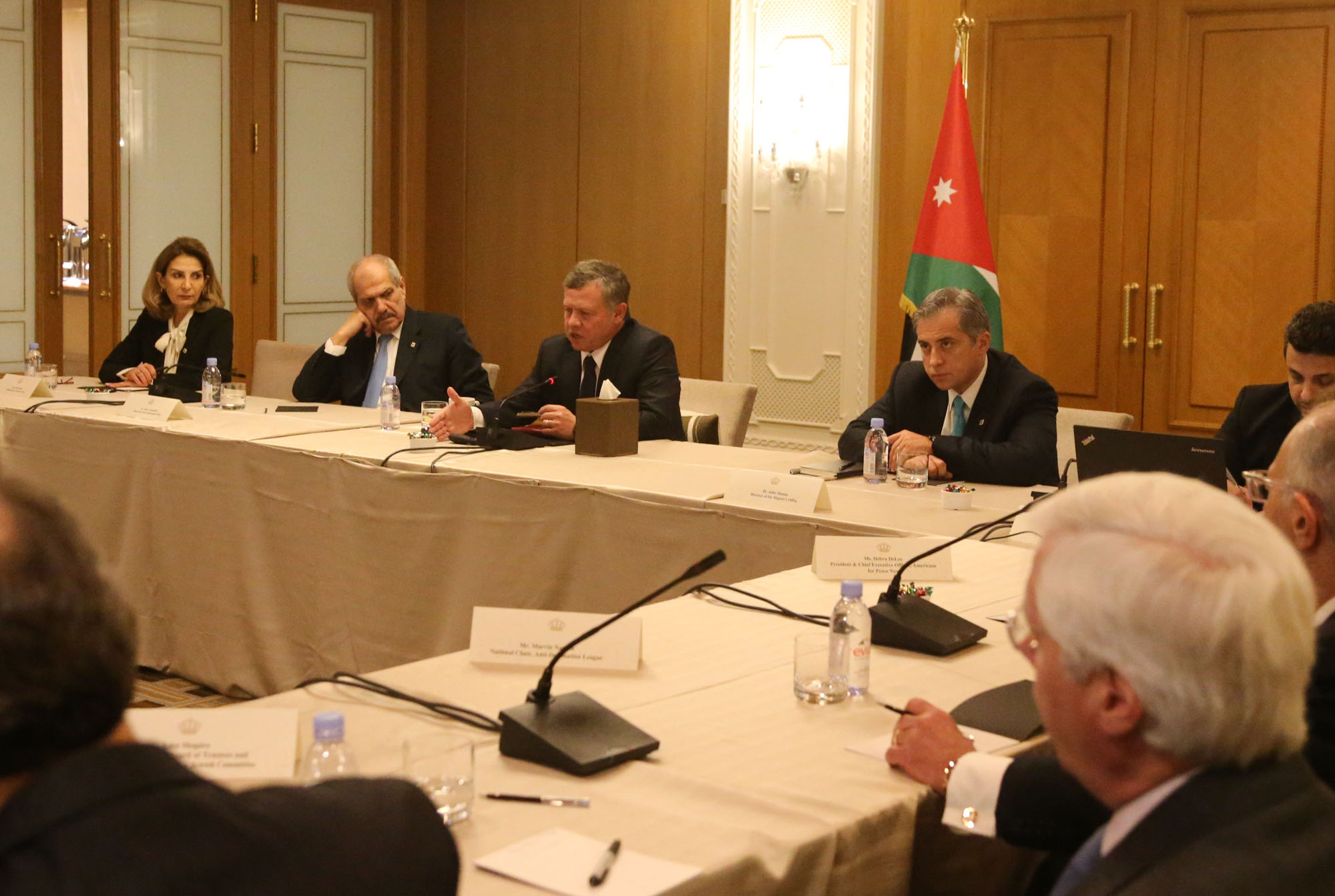 King partakes in Business Council meeting