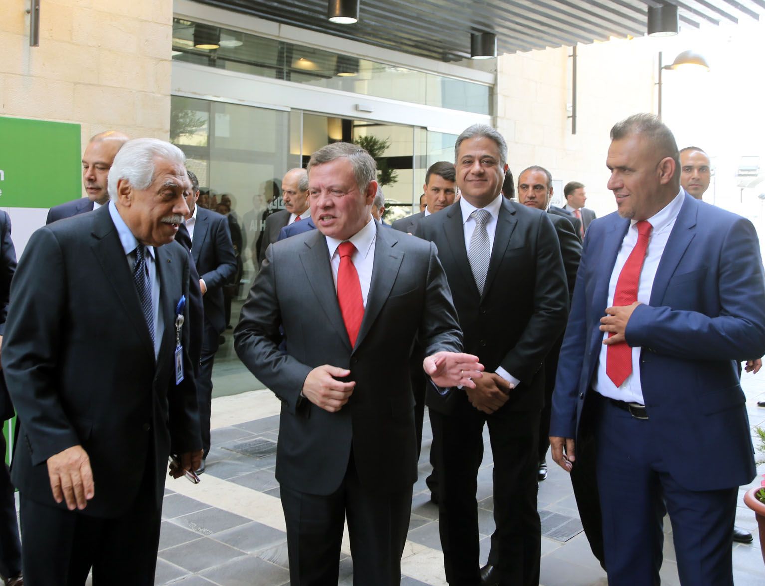 King urges improved services in Amman