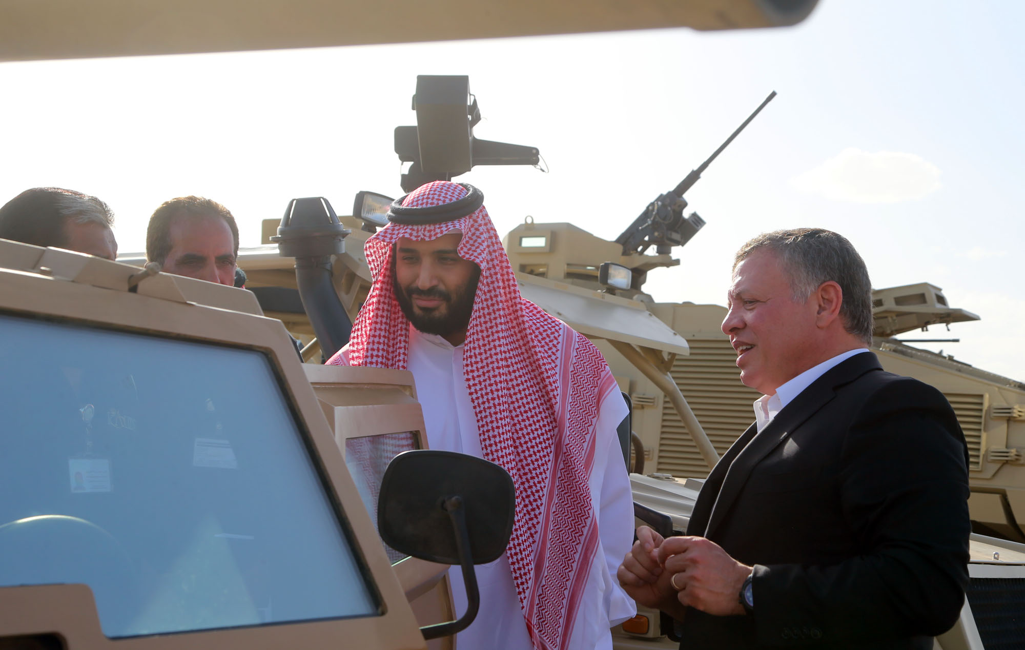 King receives Saudi Deputy Crown Prince