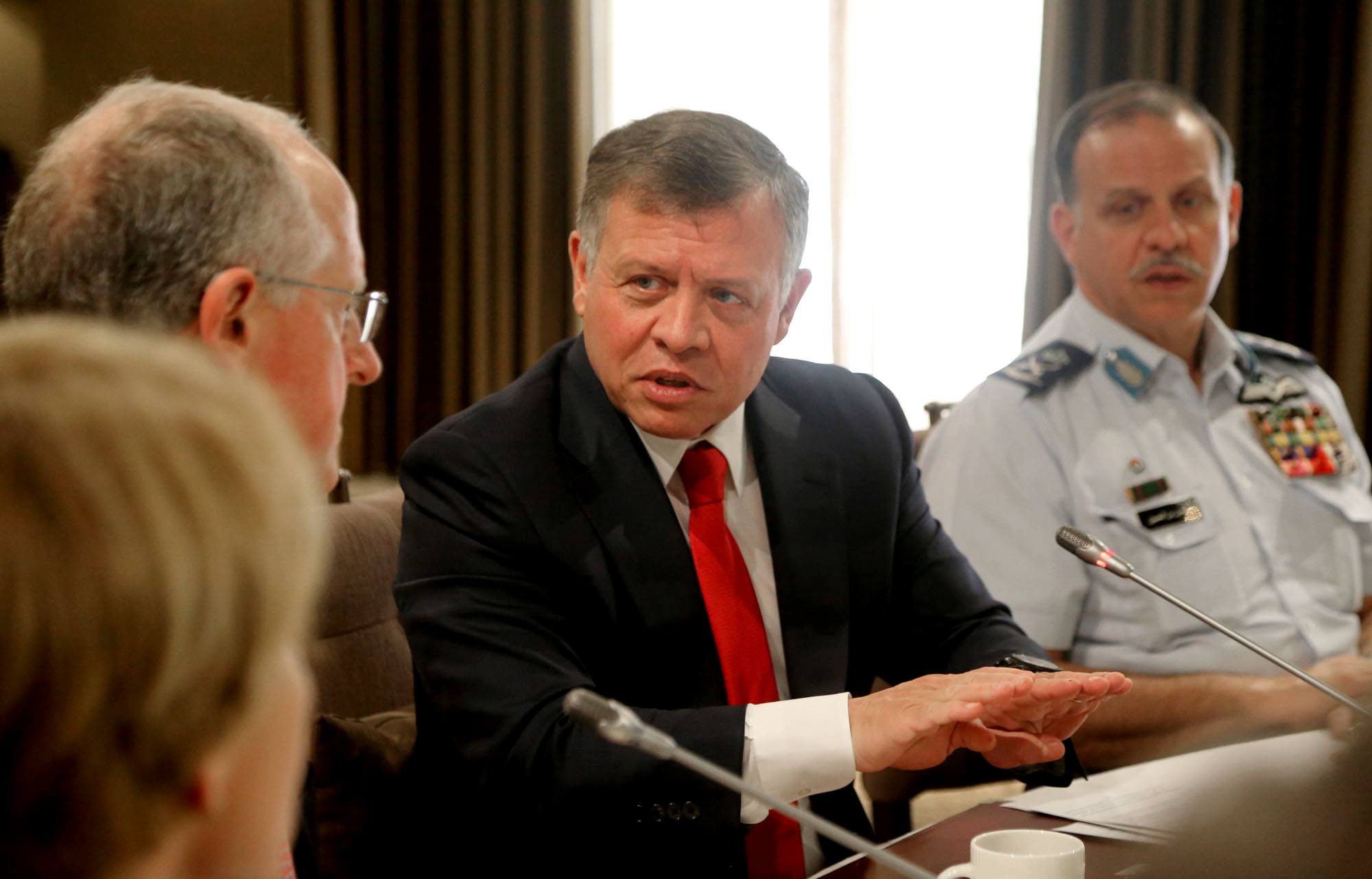 King discusses ties, region with US congressional delegation