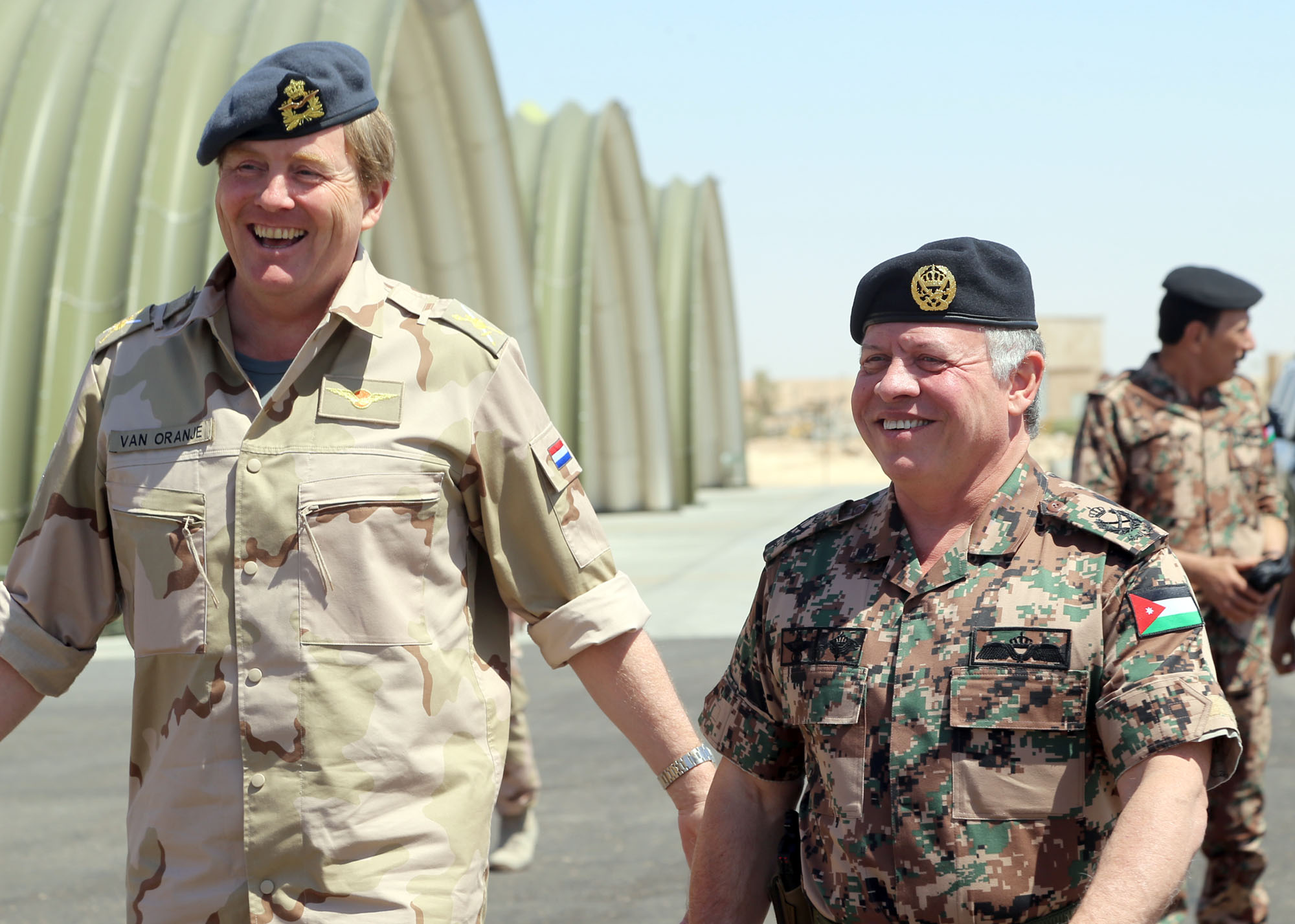 King, Dutch monarch hail bilateral relations