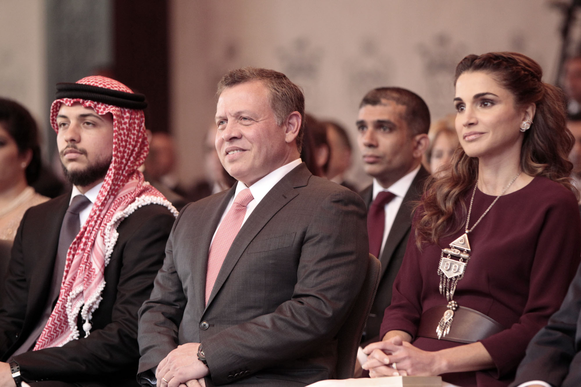 King honours pioneers on 70th Independence Day