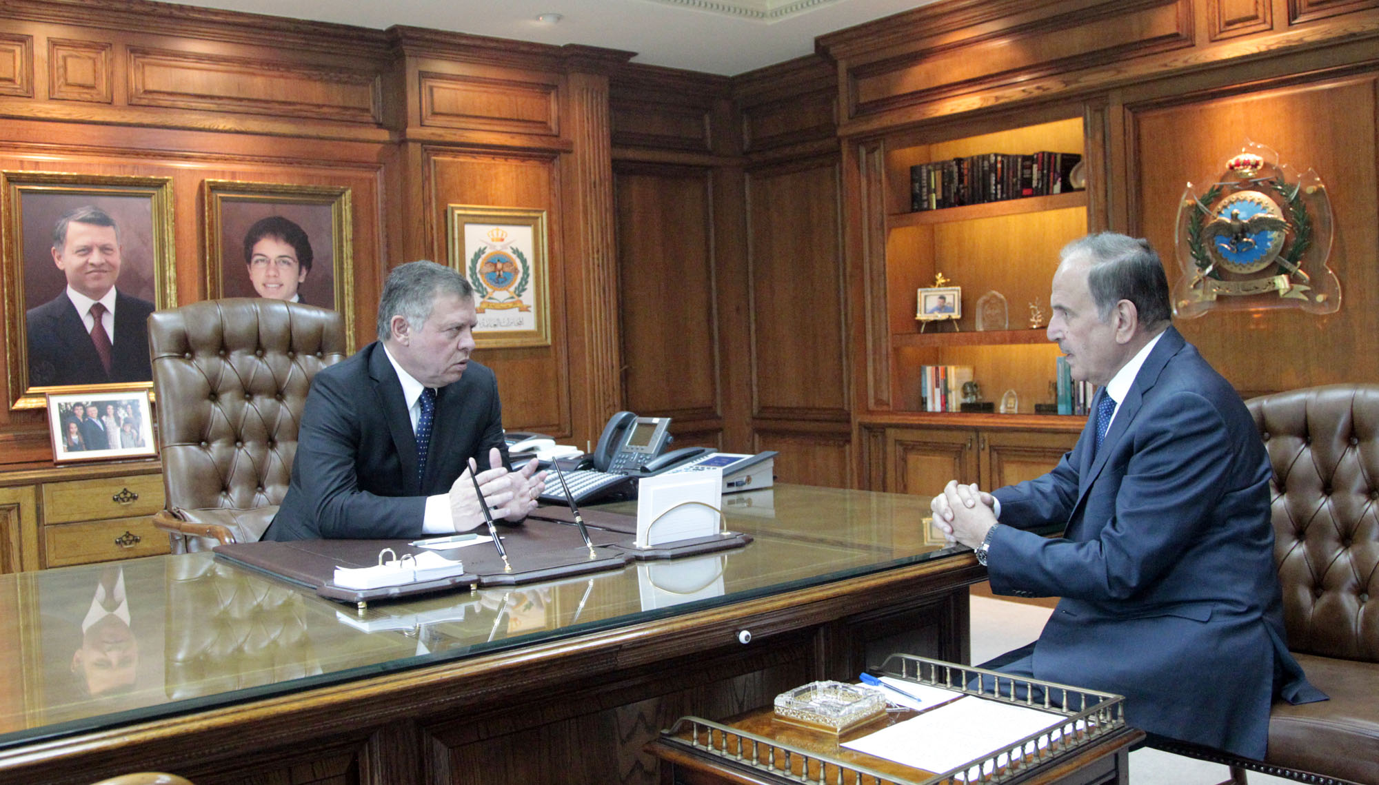 King receives call from King Philippe of Belgium