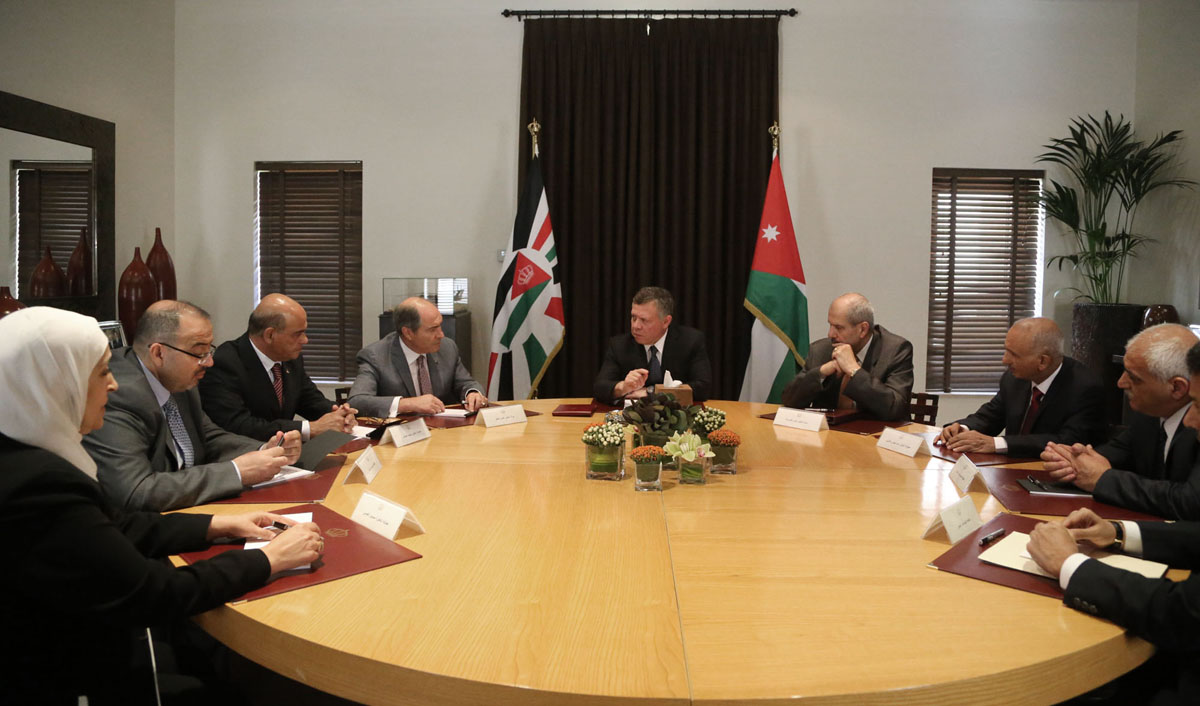 King swears in president, board members of integrity commission