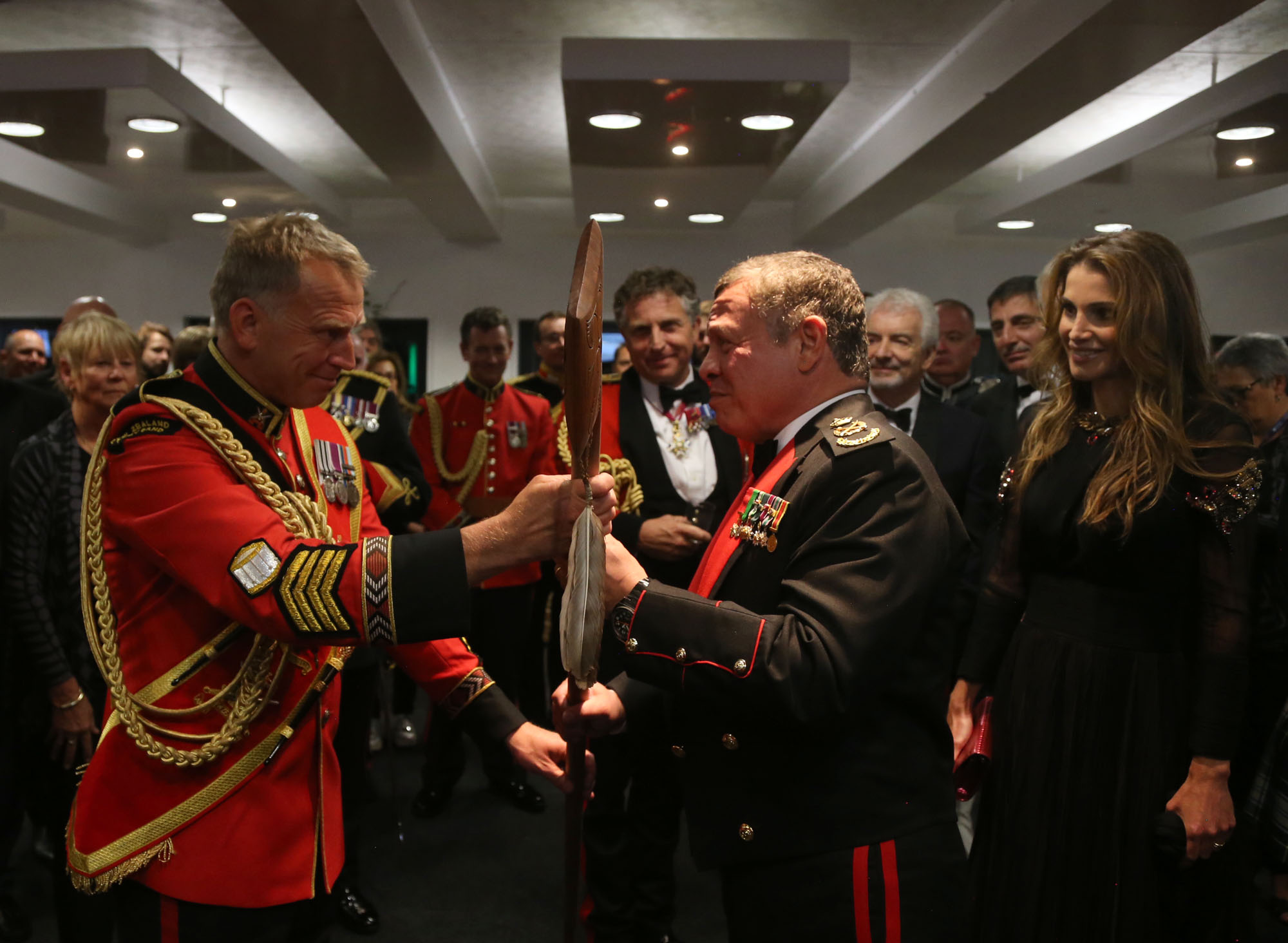 King attends Royal Edinburgh Military Tattoo