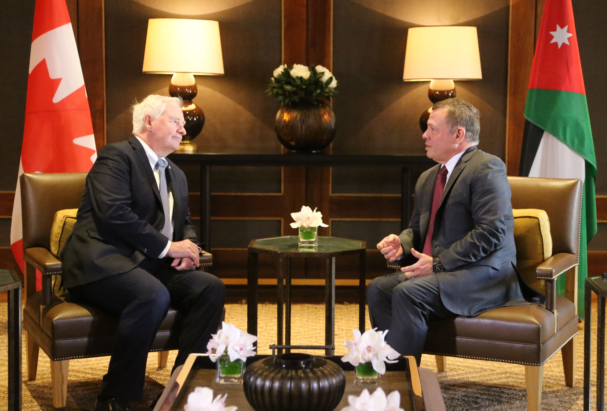 King receives Canada&rsquo;s governor general