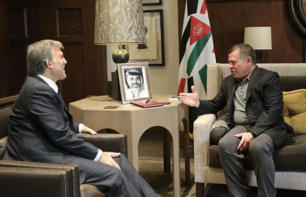 King meets former Turkish president