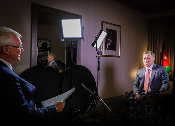 King conducts interview with ABC network