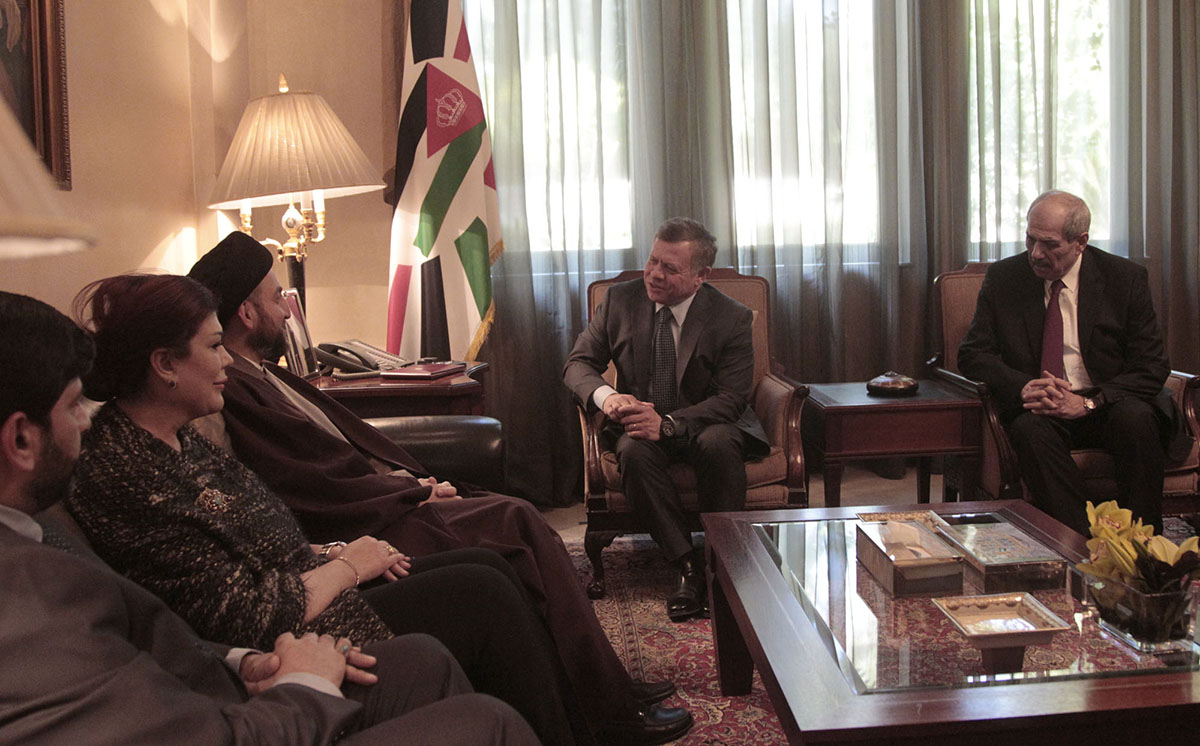 King meets with head of Iraqi National Alliance