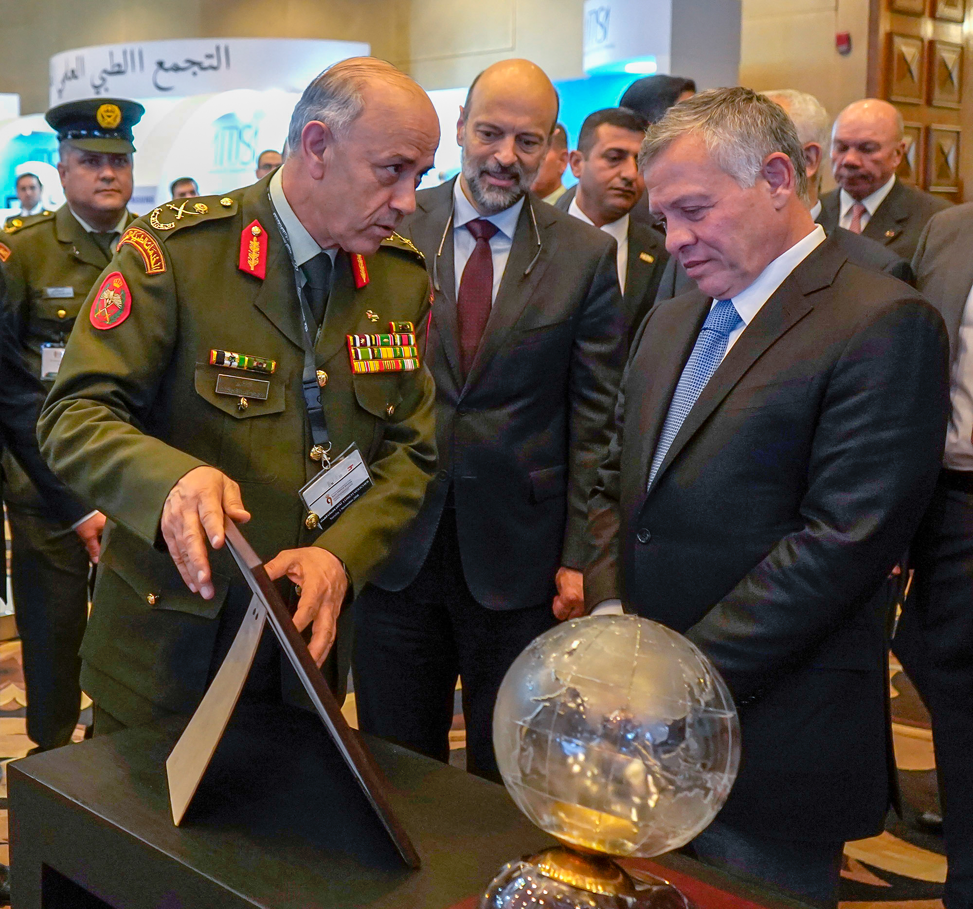 الملك يرعى انطلاق فعاليات المؤتمر الدولي التاسع للخدمات الطبية الملكية ويفتتح المعرض الصحي الأردني الثاني