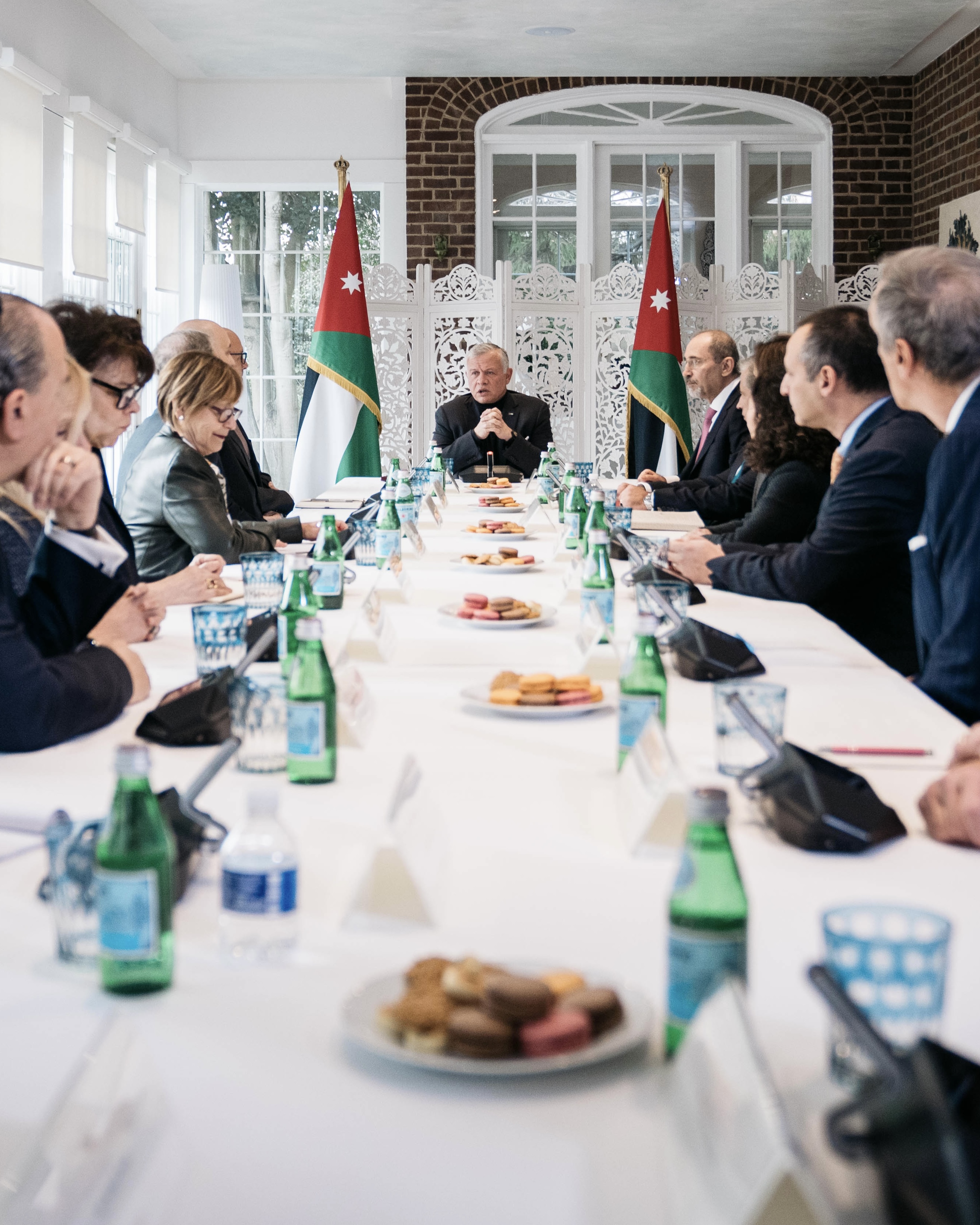 King meets representatives of international, US Jewish organisations