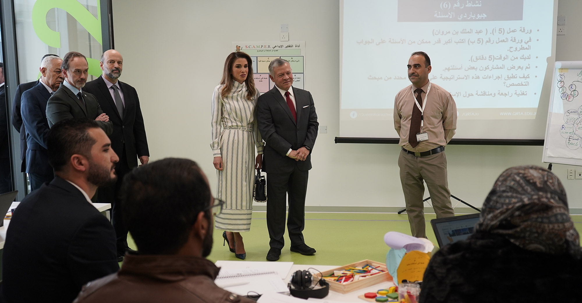 الملك يفتتح المقر الجديد لأكاديمية الملكة رانيا لتدريب المعلمين في حرم الجامعة الأردنية