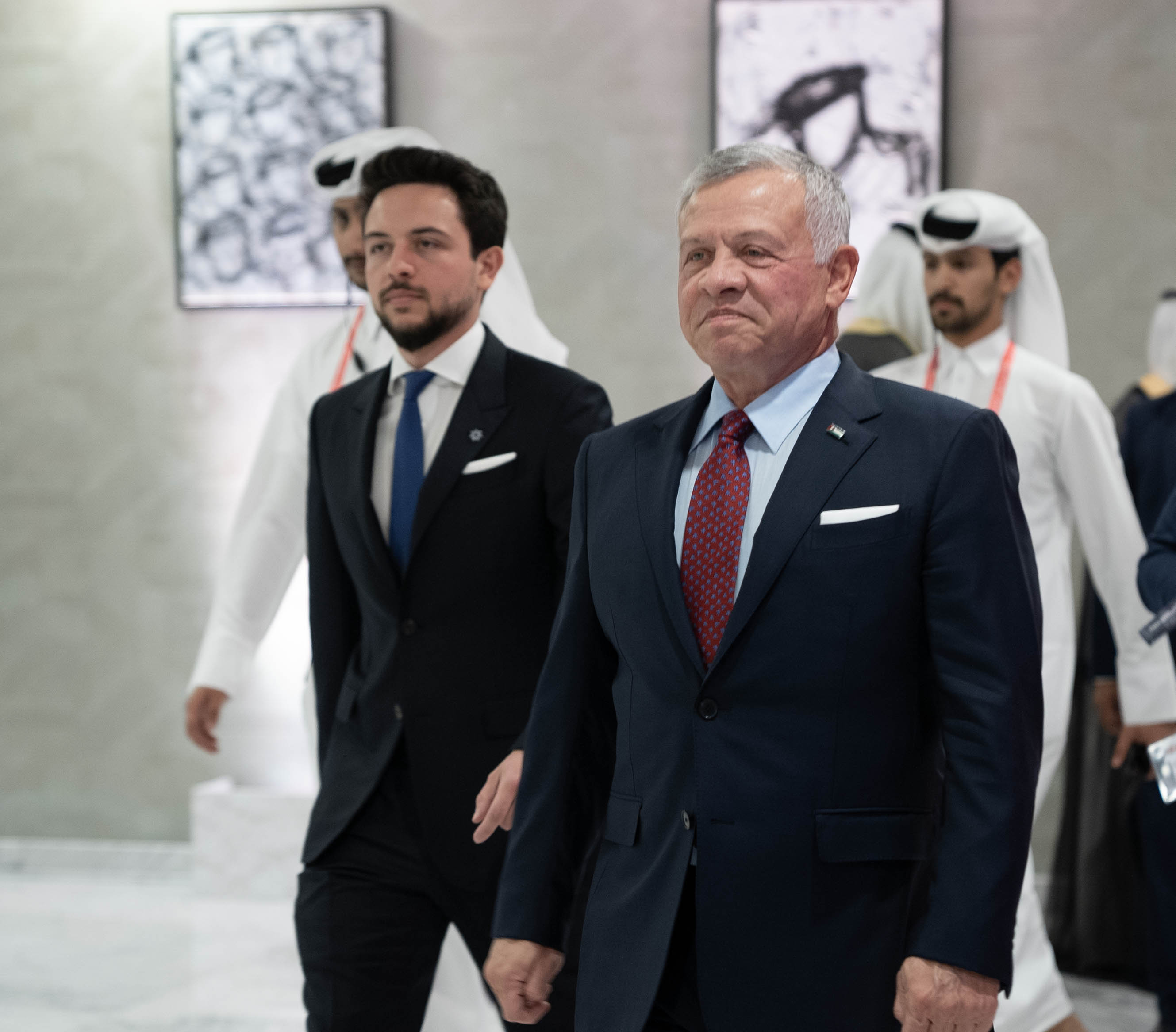 King, Crown Prince attend World Cup opening ceremony in Qatar