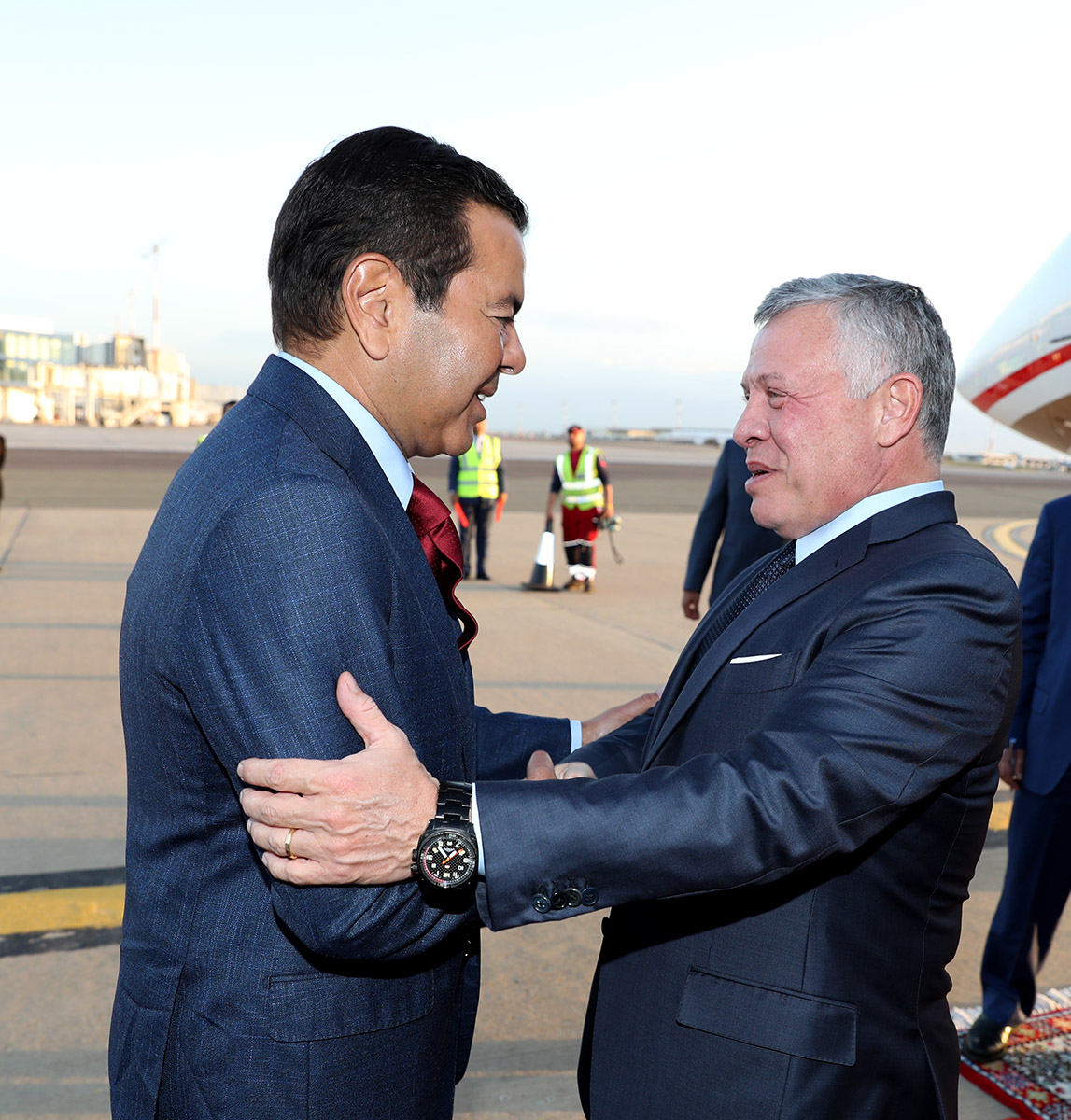 الملك يصل إلى المغرب