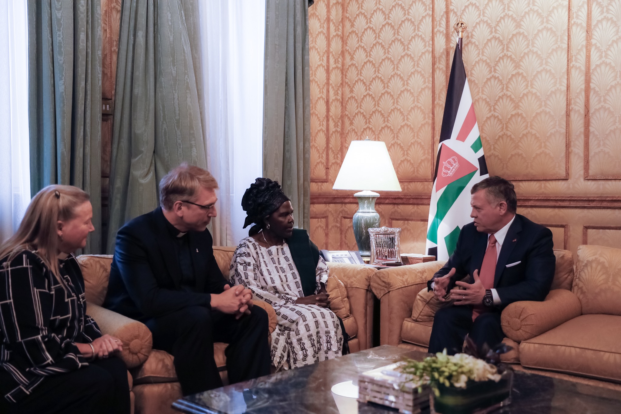 King receives World Council of Churches delegation