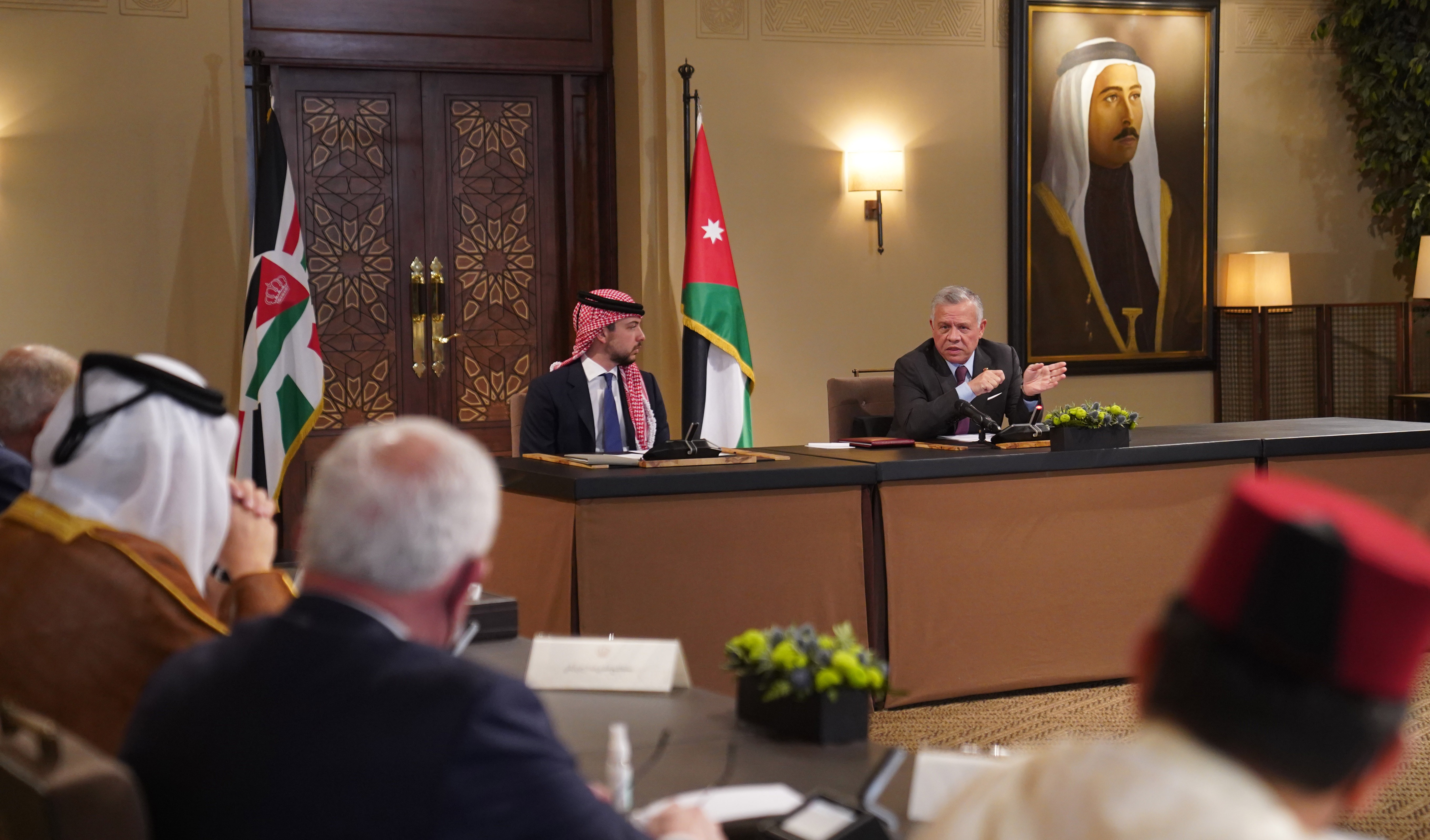 الملك: أهمية توحيد الجهود العربية لوقف التصعيد في القدس