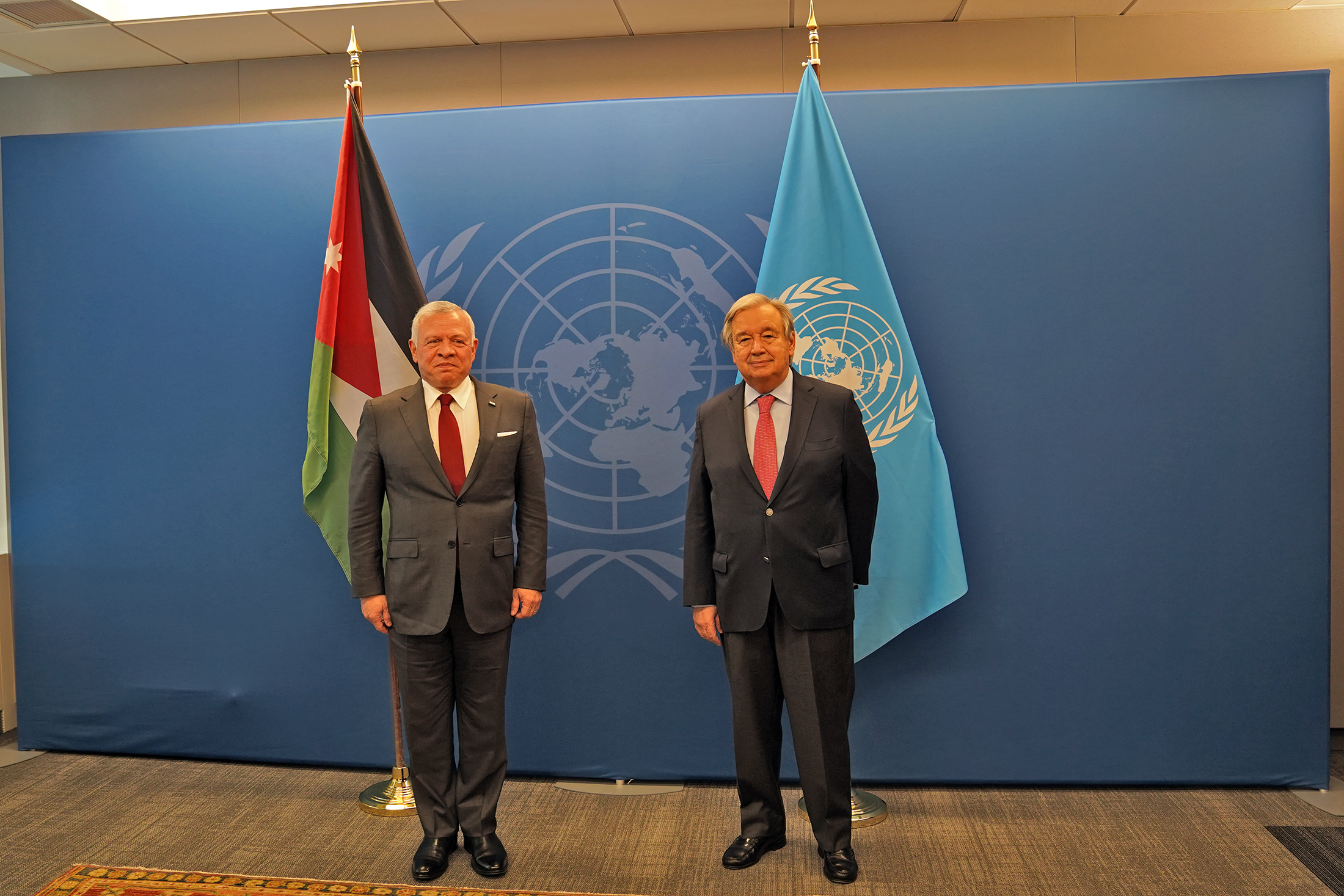 King highlights role of UN in pushing peace forward
