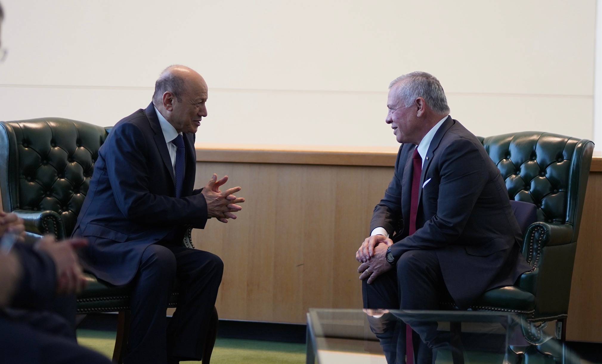 King reiterates need to restore security, stability in Yemen