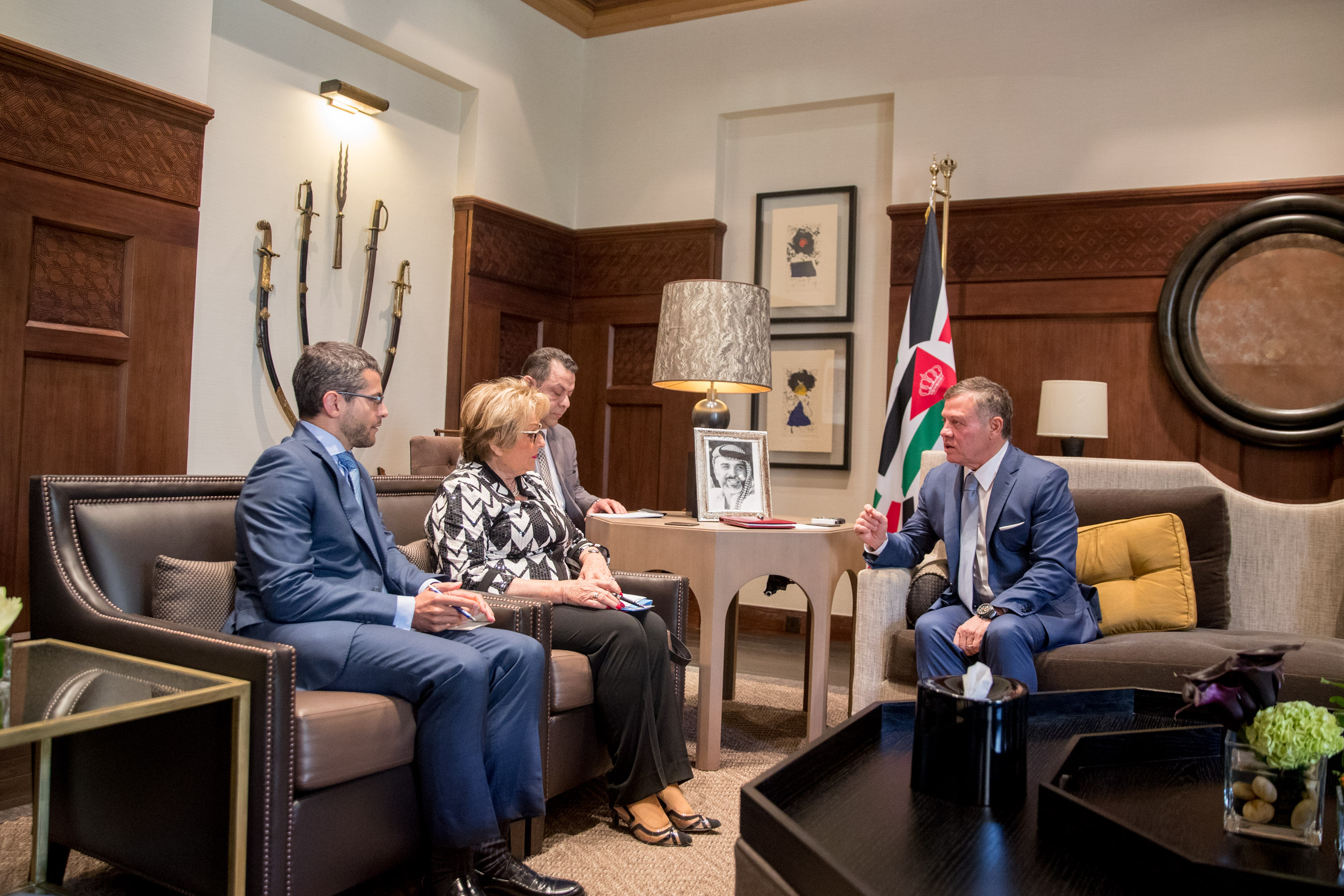 King receives Parliamentary Assembly of the Council of Europe&rsquo;s political committee rapporteur