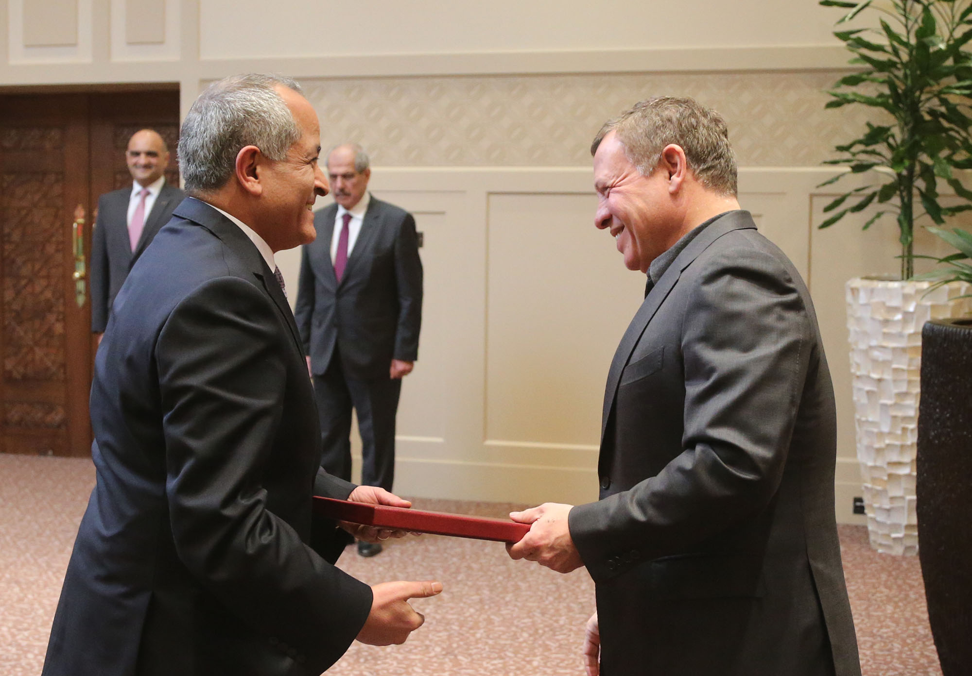 Ambassador to Egypt sworn in before King