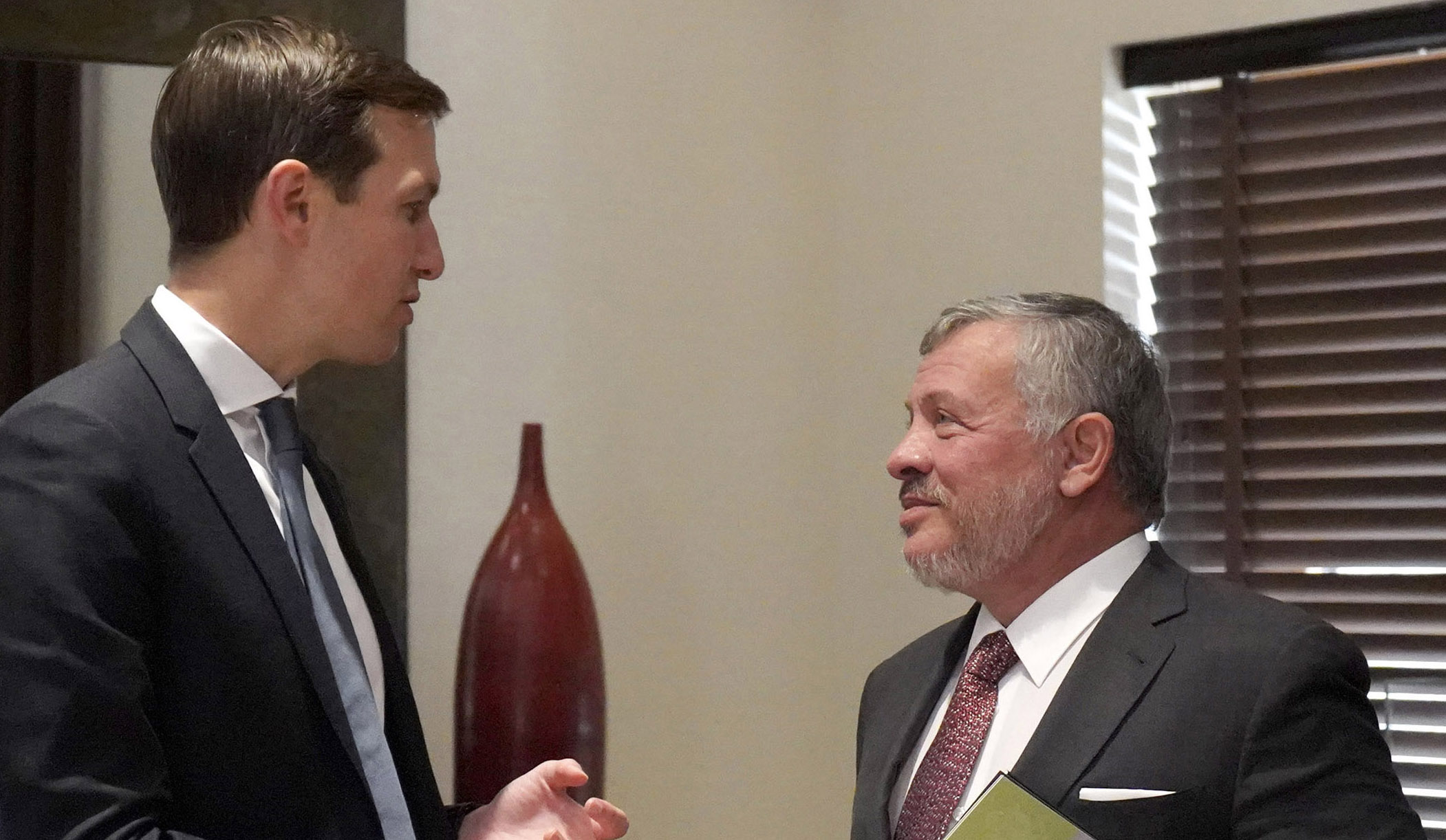 King receives senior adviser to US president