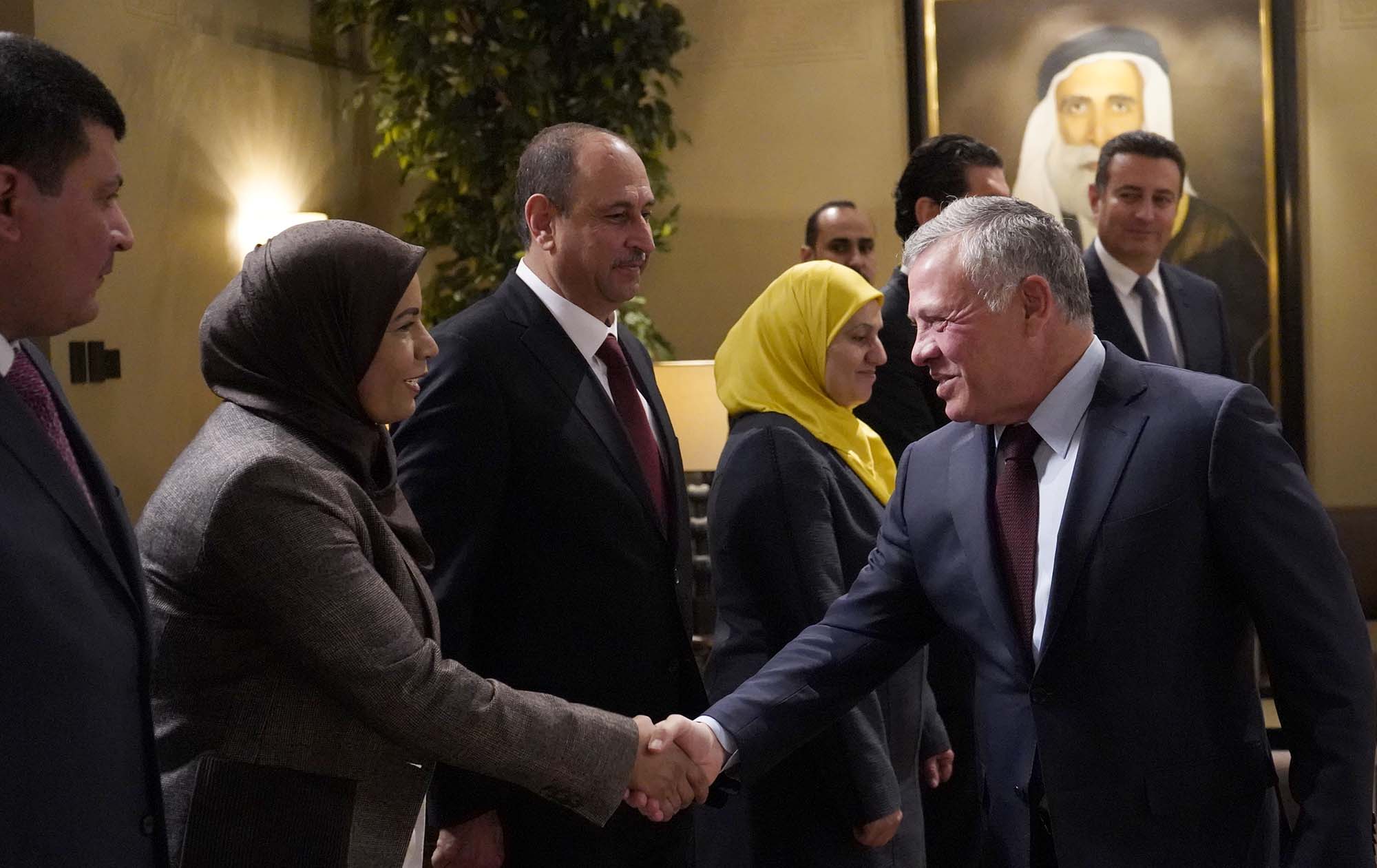 الملك يلتقي رئيس وأعضاء كتلة المستقبل النيابية
