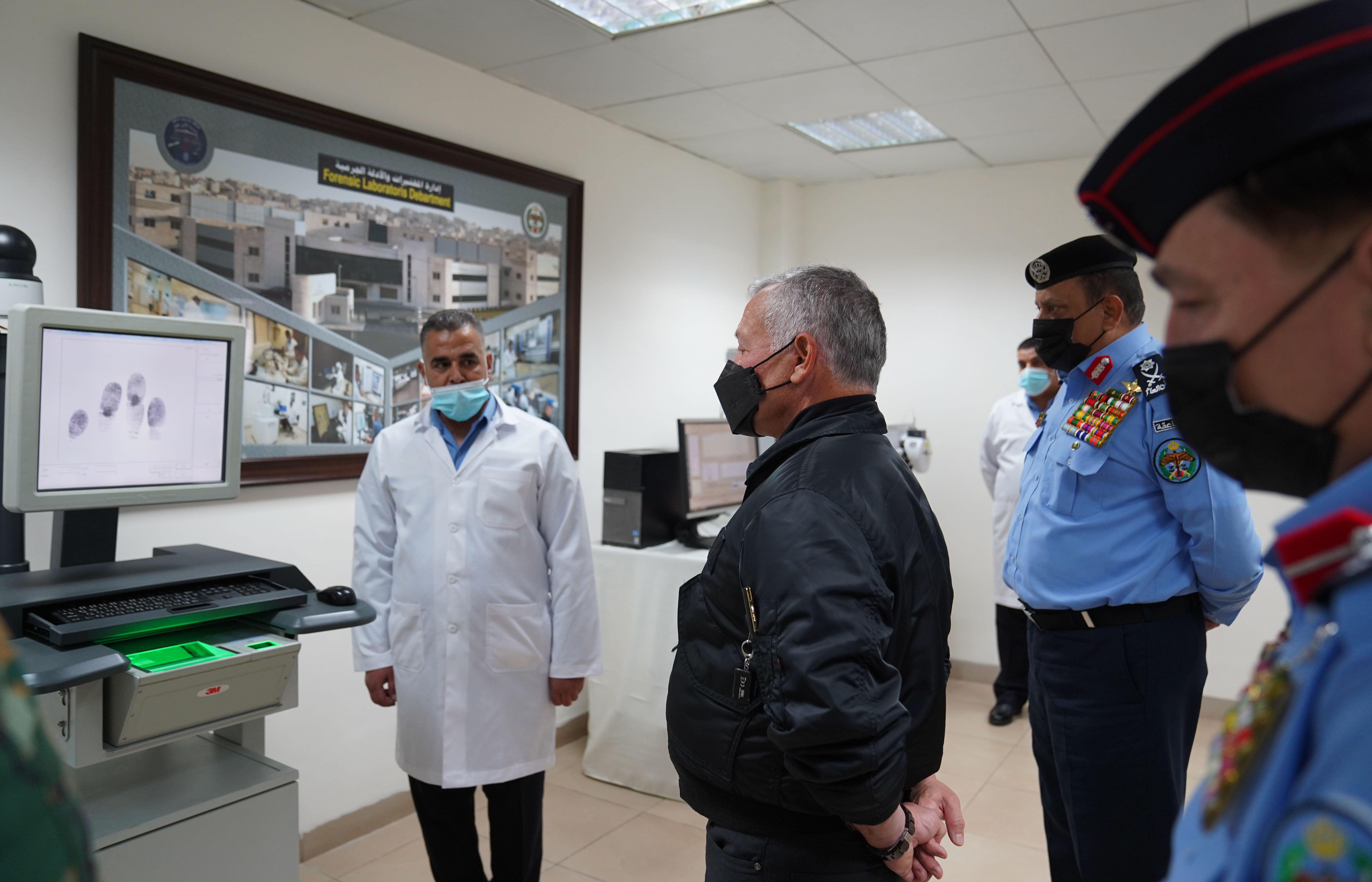 King commends efforts of Forensic Laboratories Department