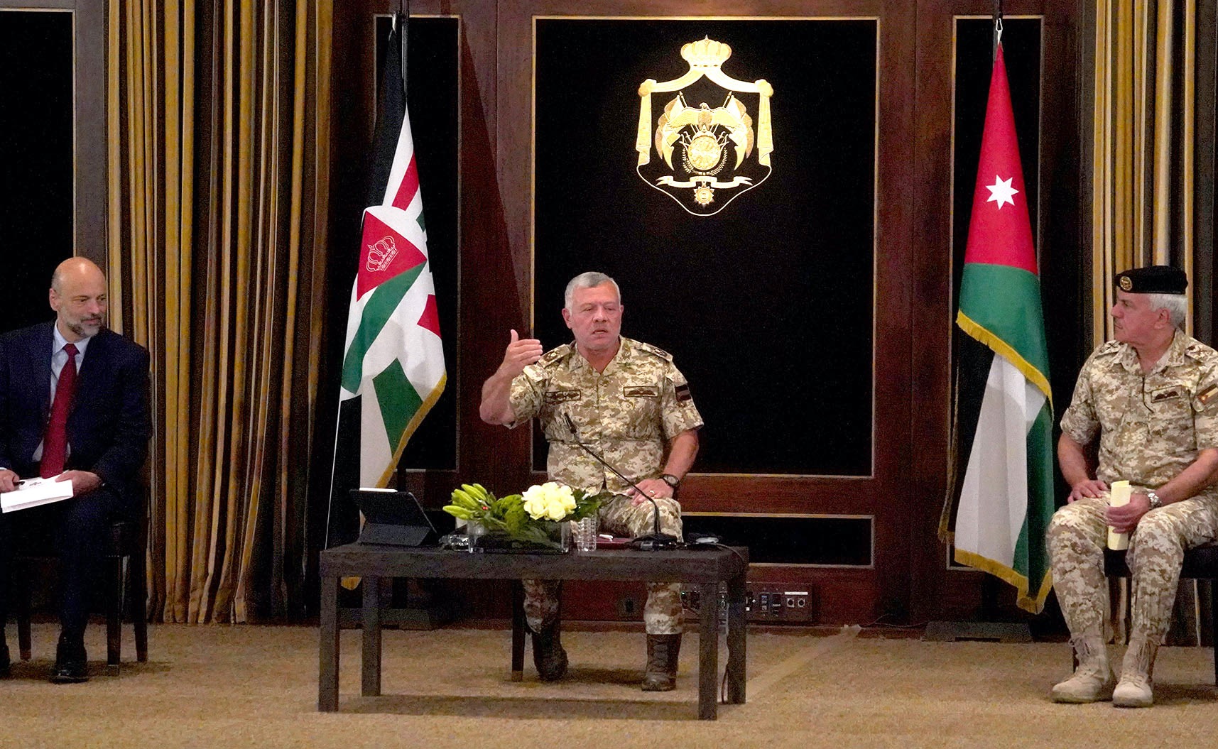 الملك خلال لقائه متقاعدين عسكريين: موقف الأردن لم ولن يتغيّر من القضية الفلسطينية