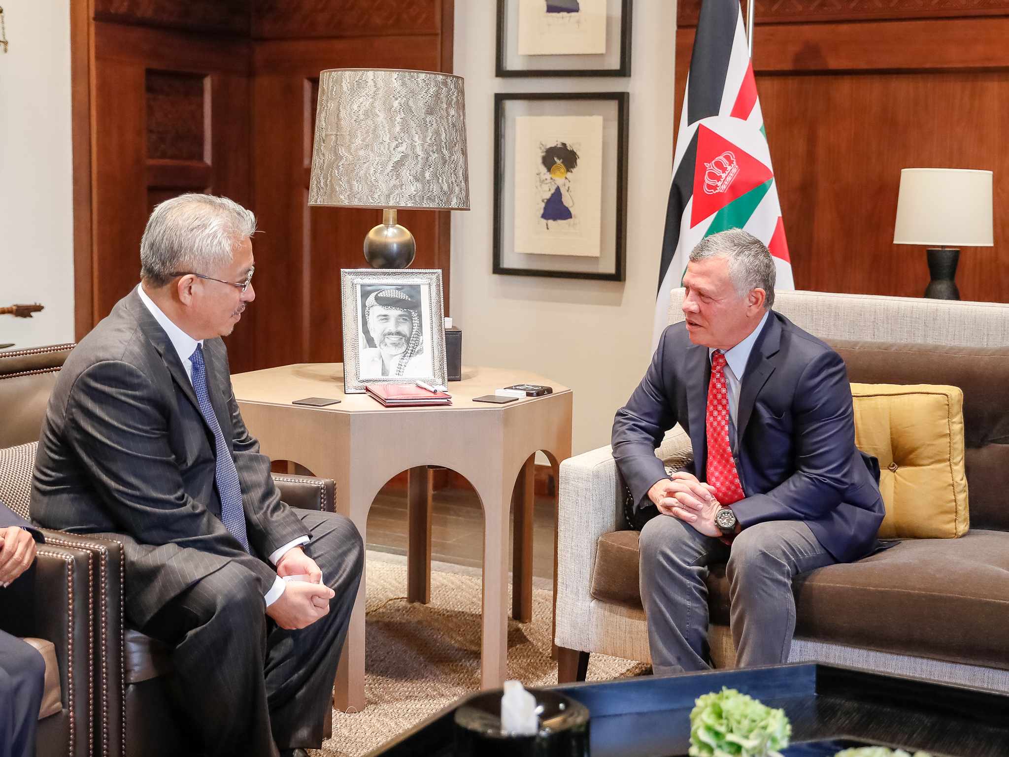 King receives delegation from Malaysian government&rsquo;s sovereign wealth fund 