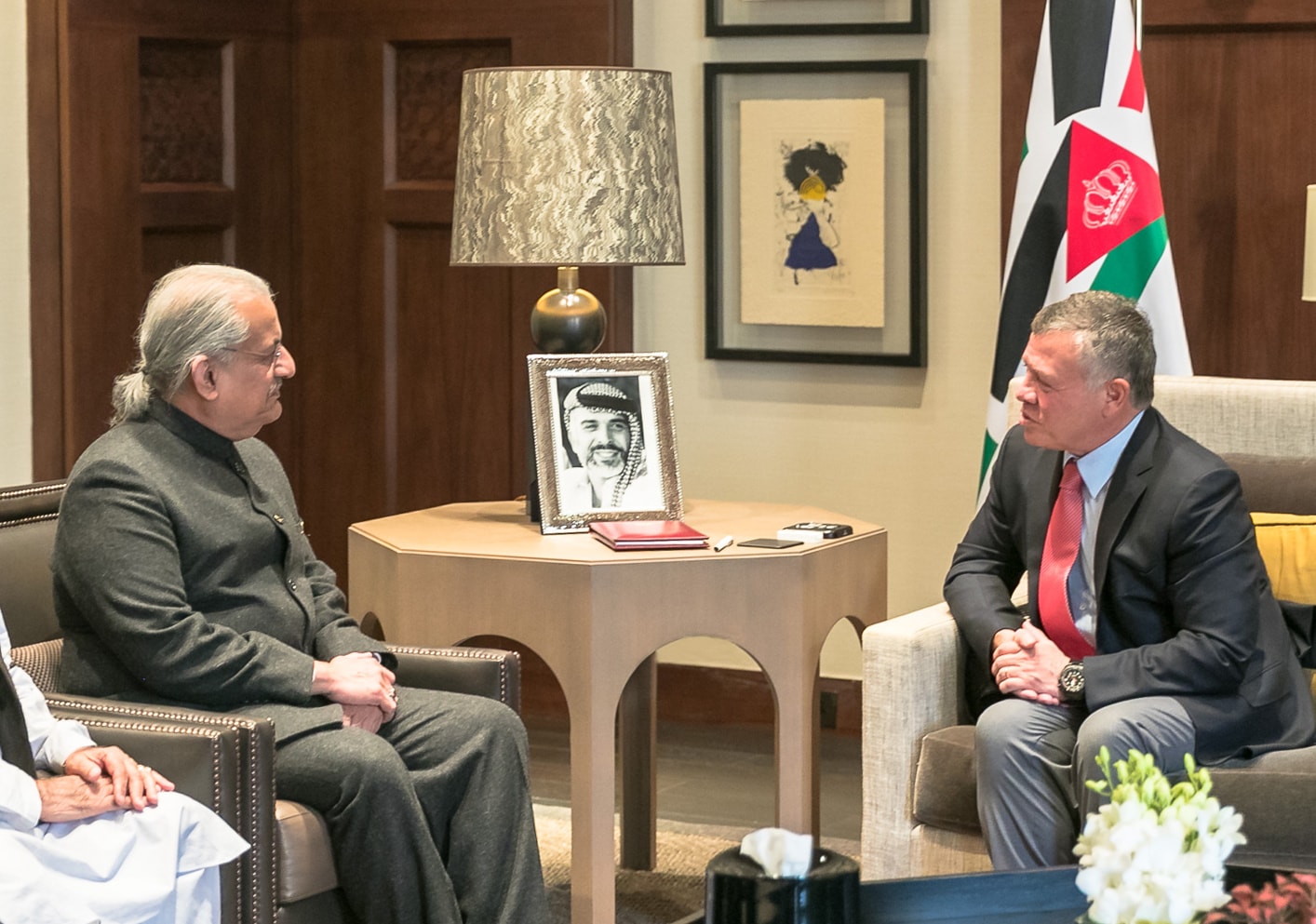 King receives chairman of Pakistan senate