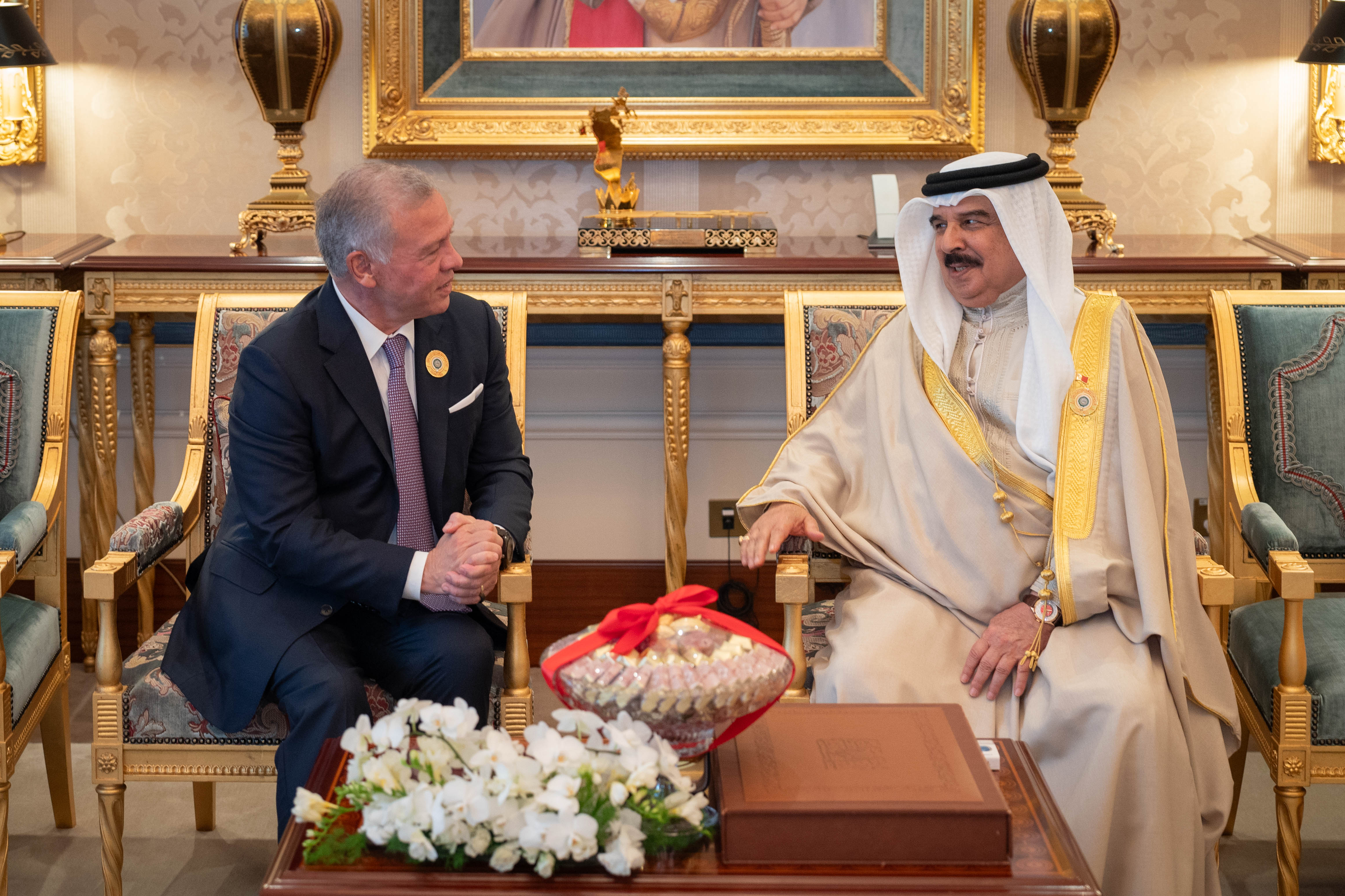 King, Bahrain monarch warn against repercussions of Israeli offensive on Rafah
