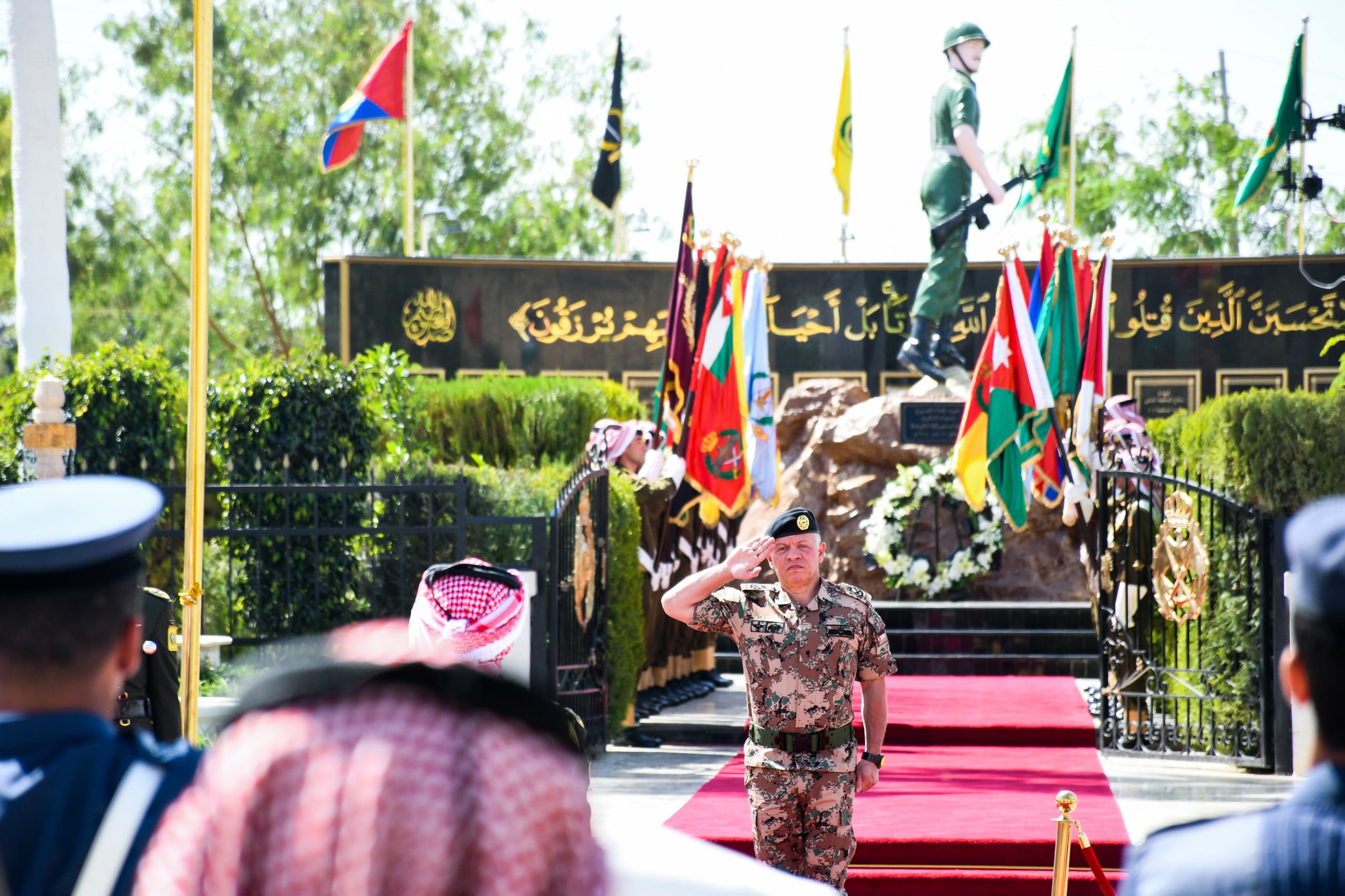 الملك يرعى الاحتفال الوطني بالذكرى الخمسين (اليوبيل الذهبي) لمعركة الكرامة الخالدة