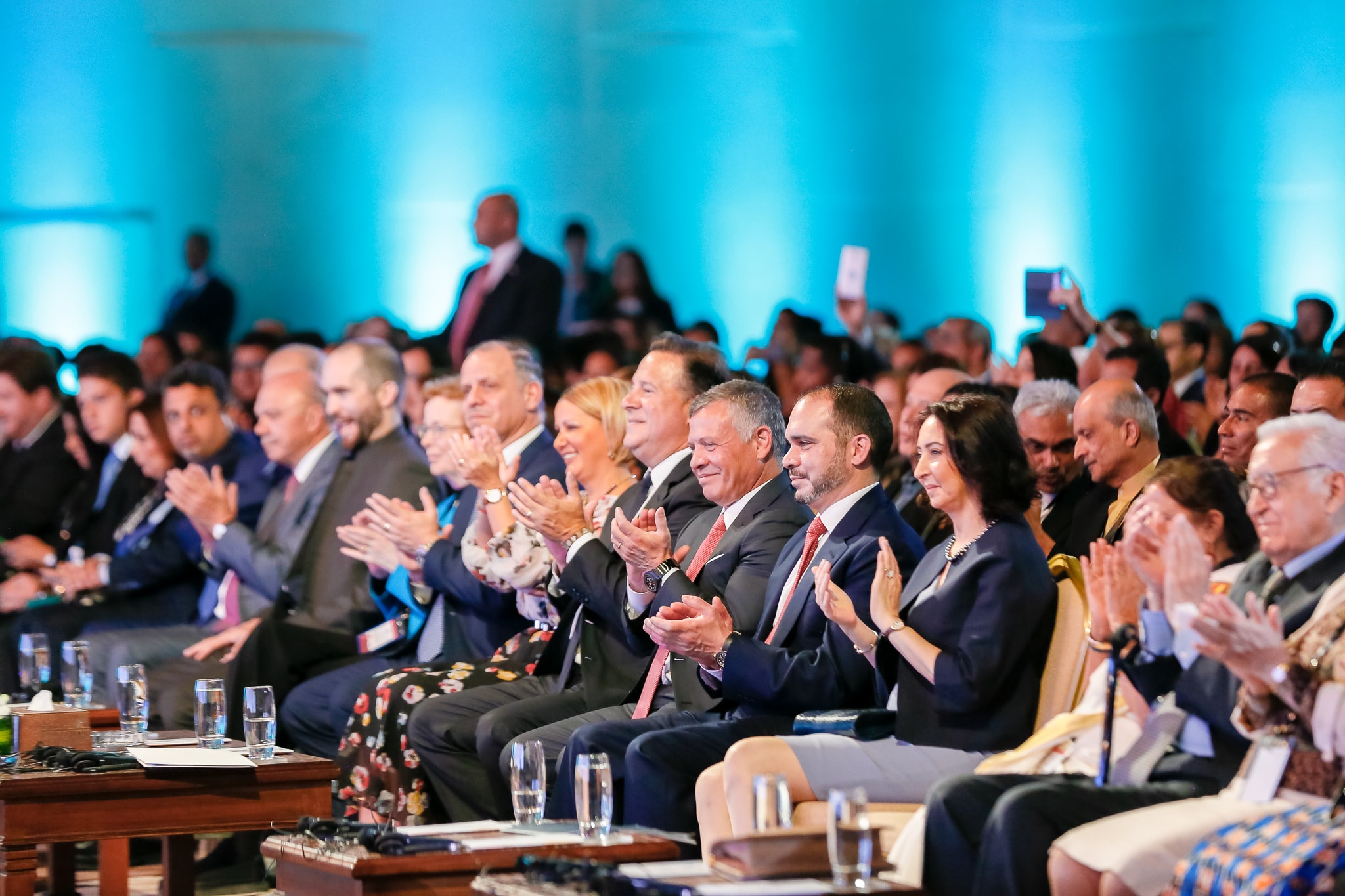 King attends Laureates and Leaders for Children Summit 2018