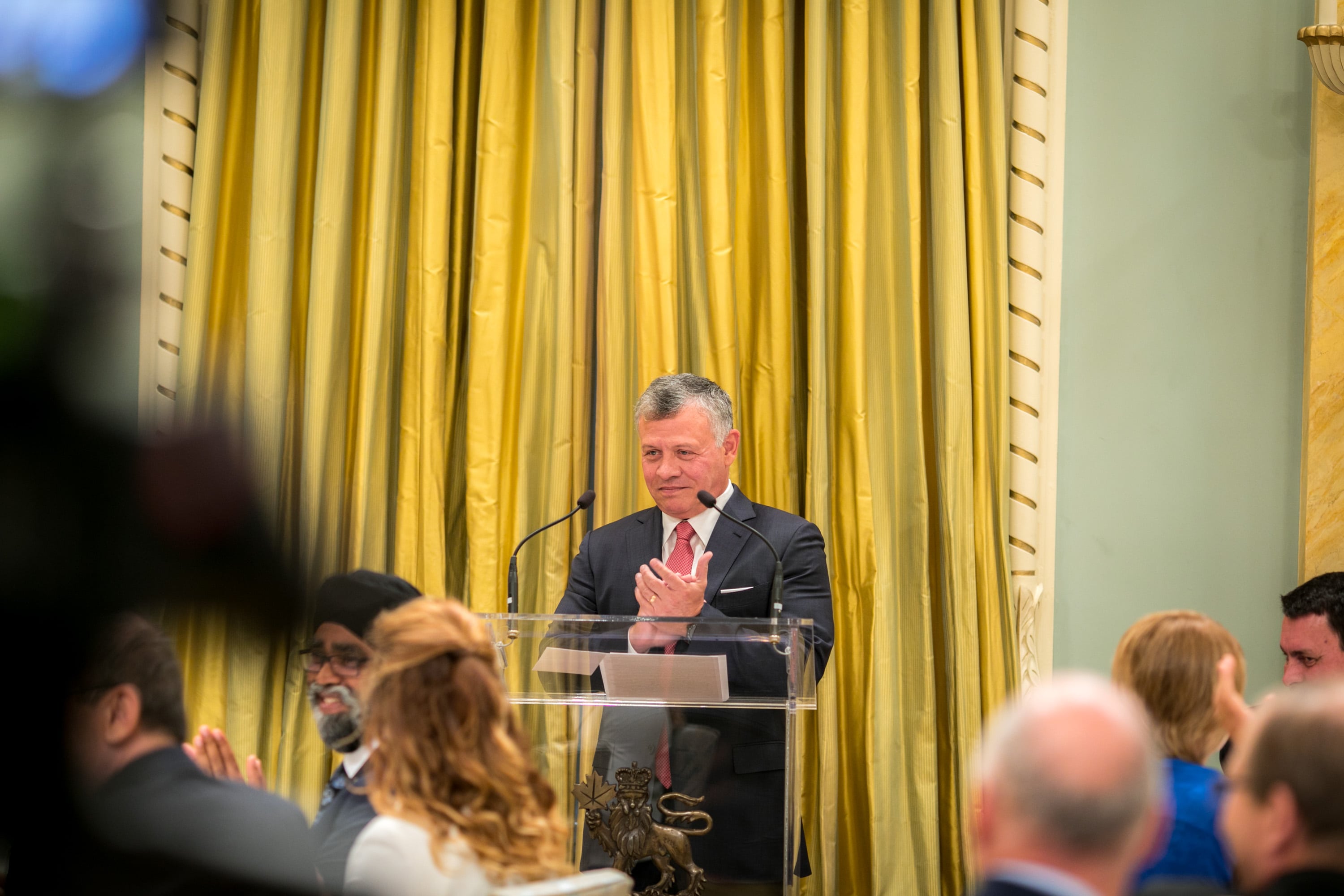 Canada governor general hosts lunch banquet in King&rsquo;s honour