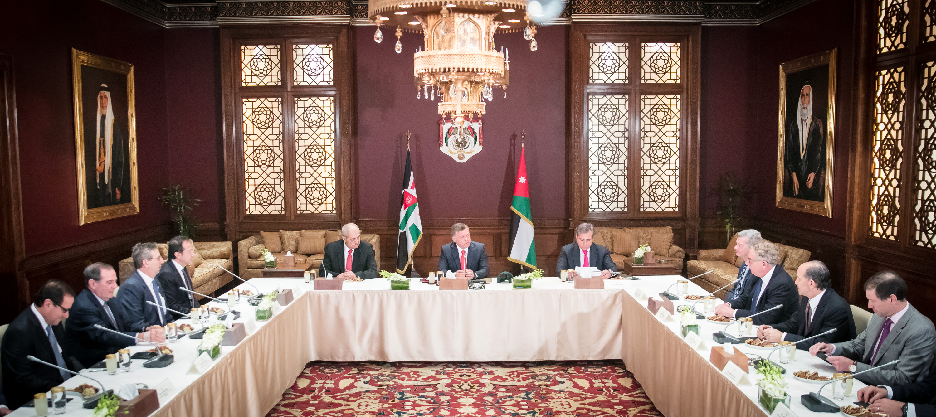 King meets with US Jewish leaders