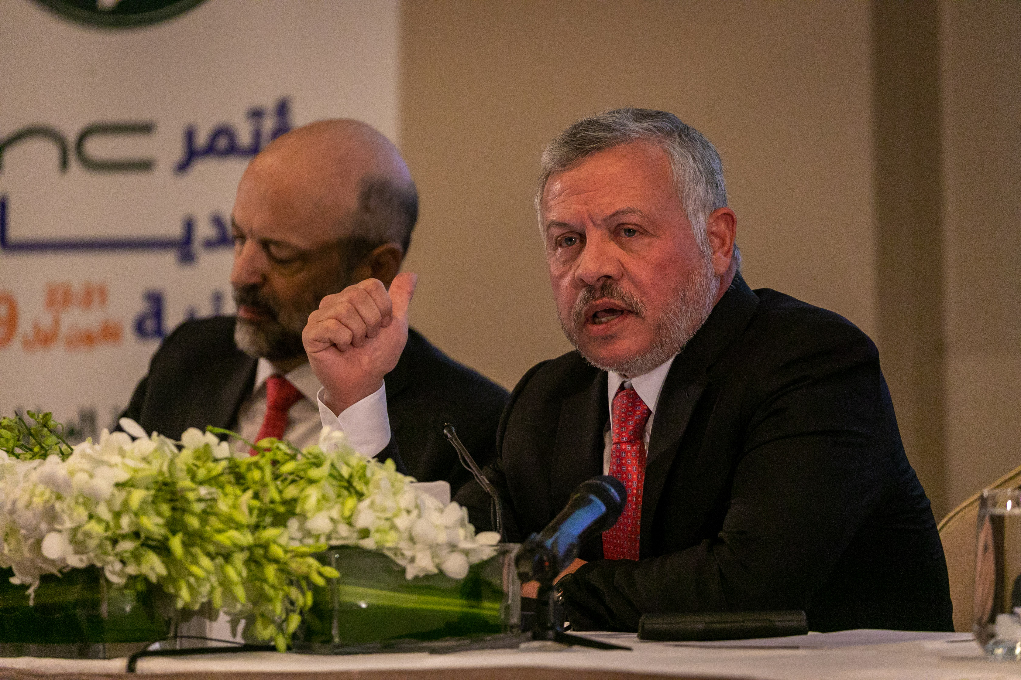 الملك يحضر الجلسة الختامية لمؤتمر البلديات 2019