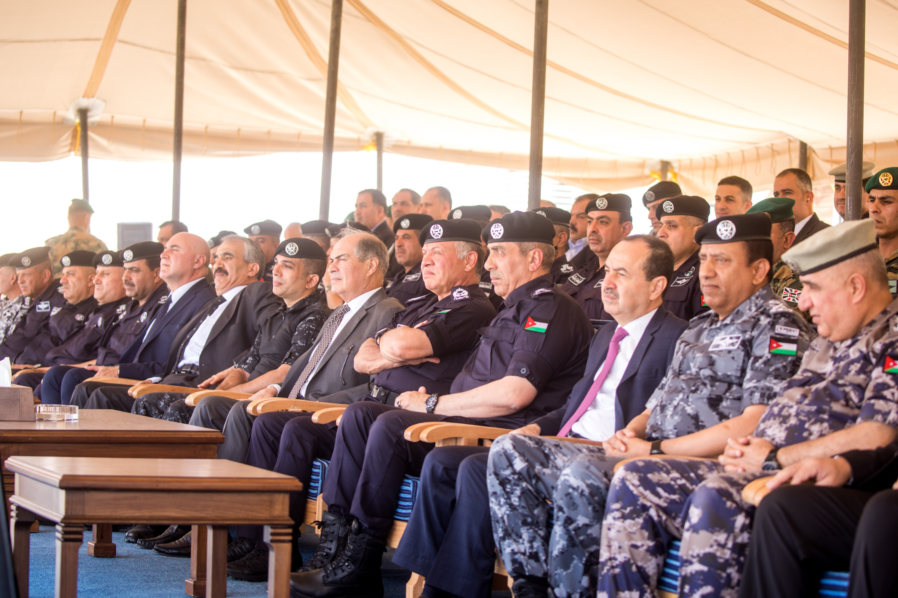 King attends tactical exercise by PSD&rsquo;s Investment Protection Unit