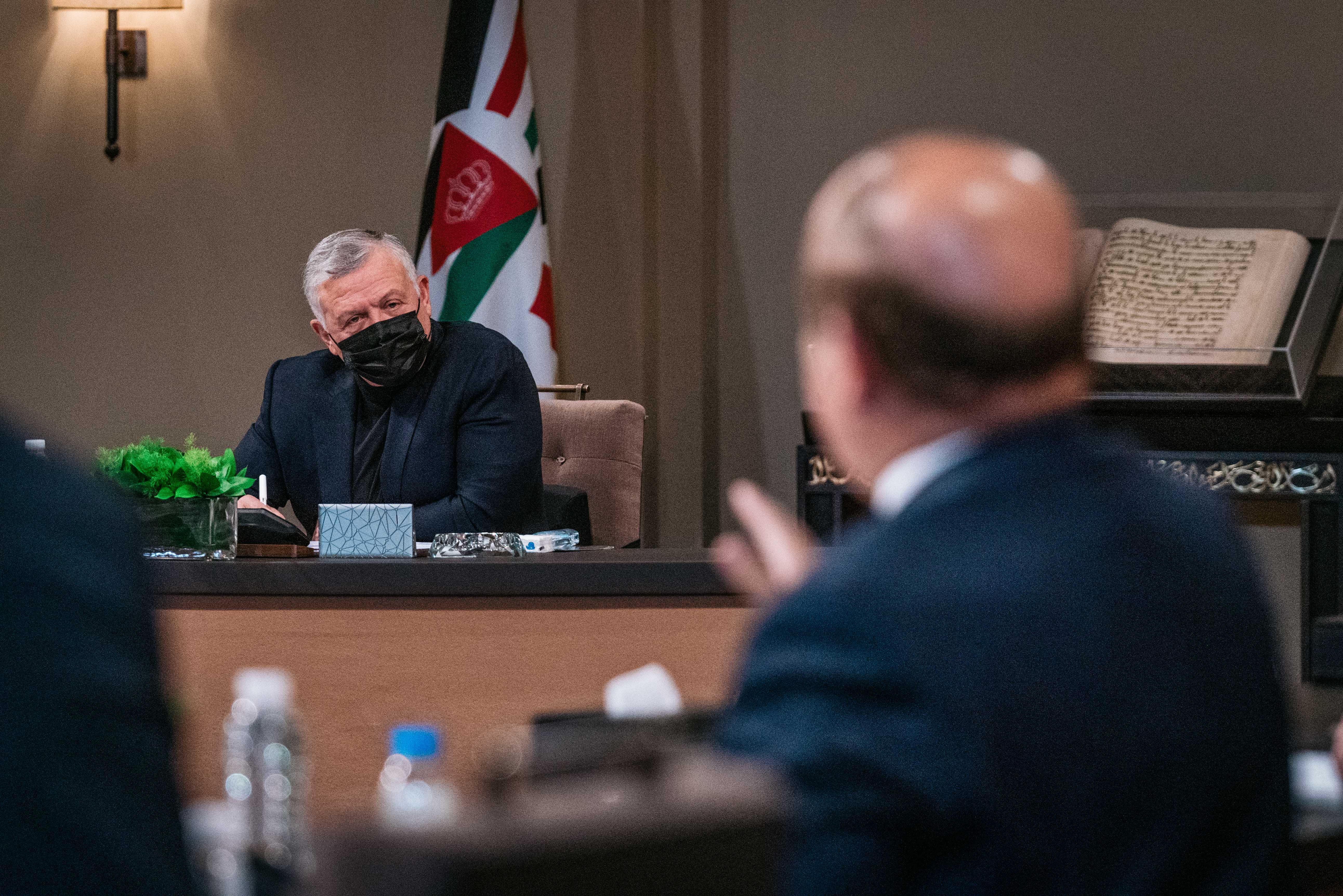 الملك يلتقي المكتب الدائم لمجلس الأعيان