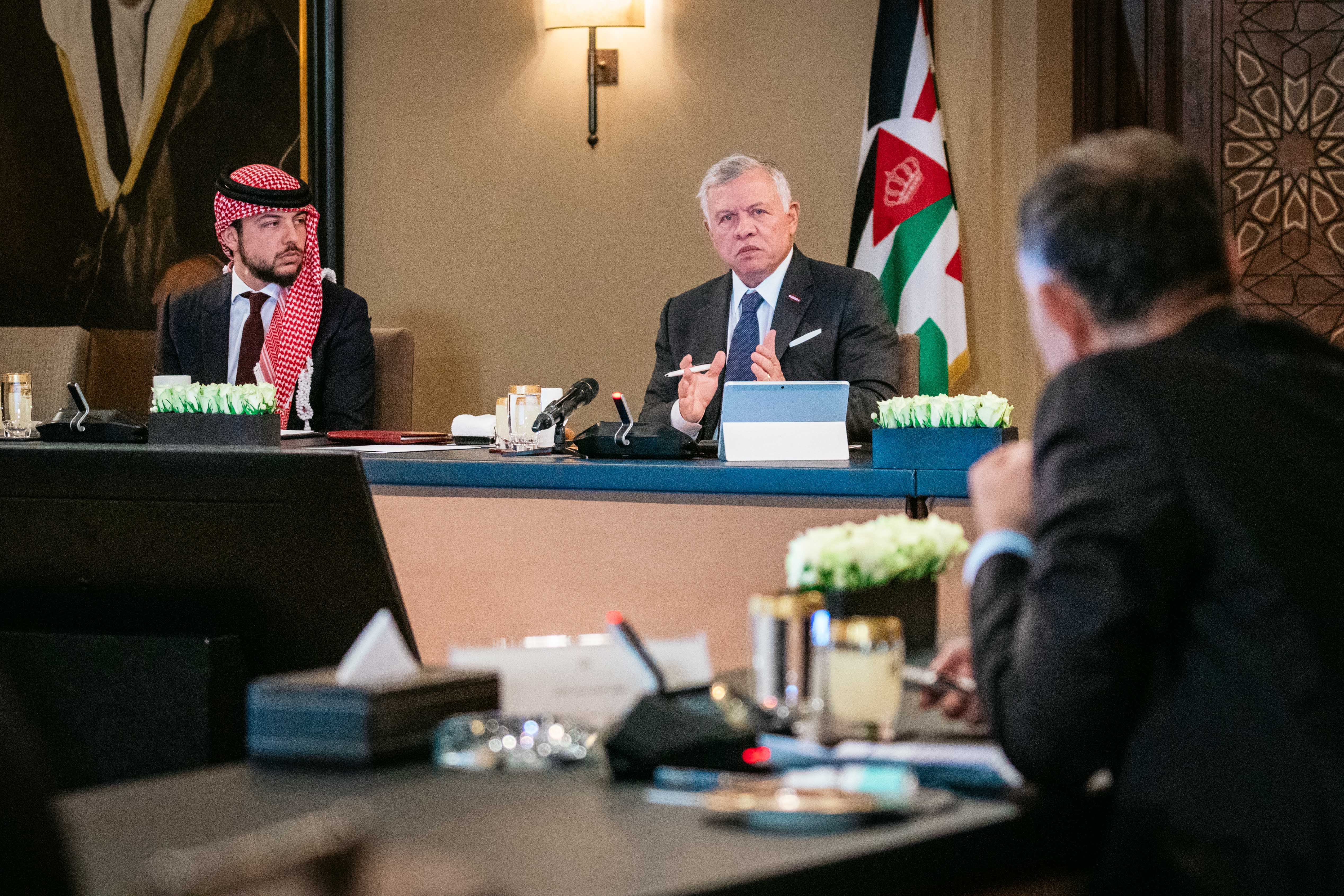 King briefed on government programme to implement economic vision in water, environment sectors