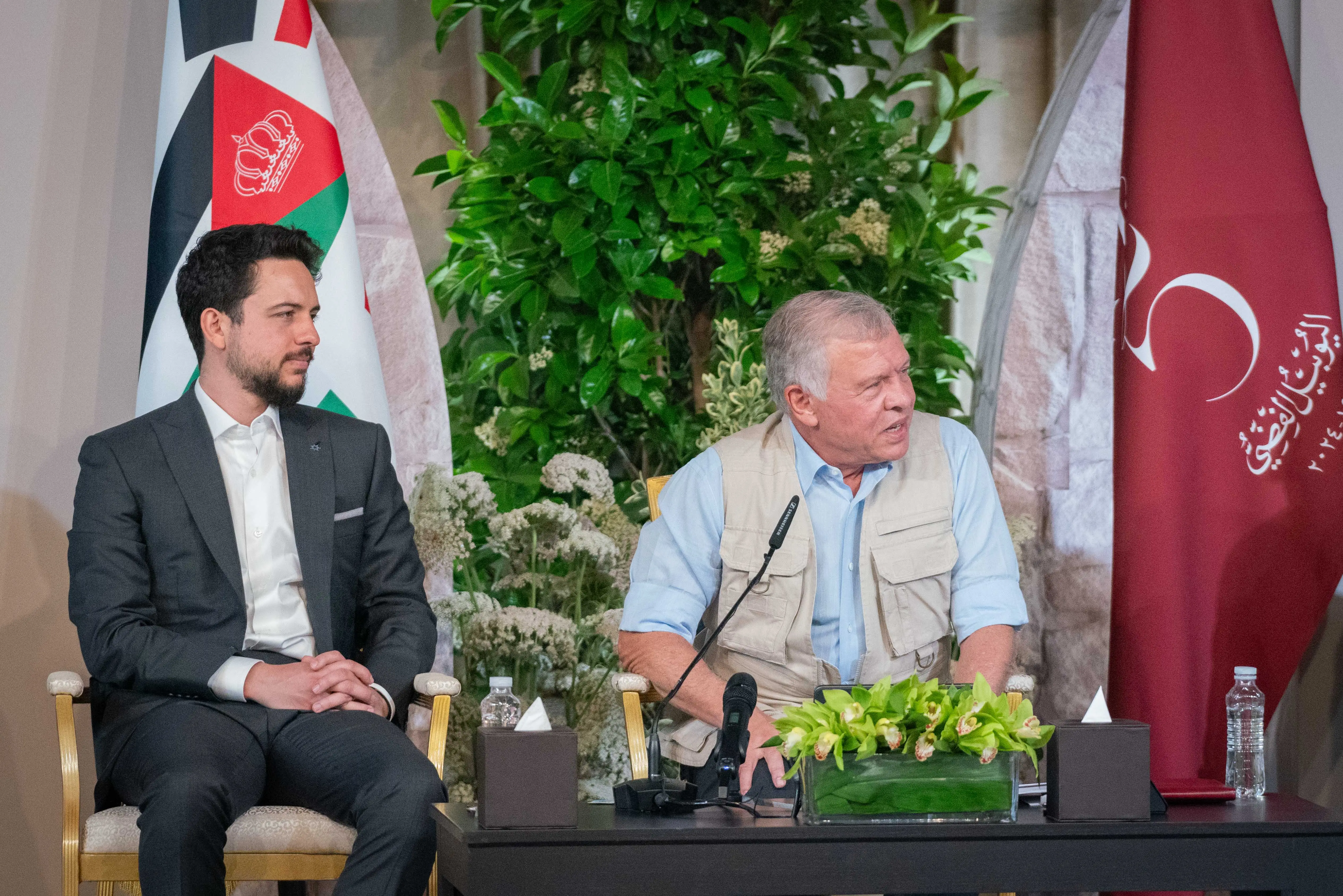 King in Zarqa says parliamentary elections require engagement of all