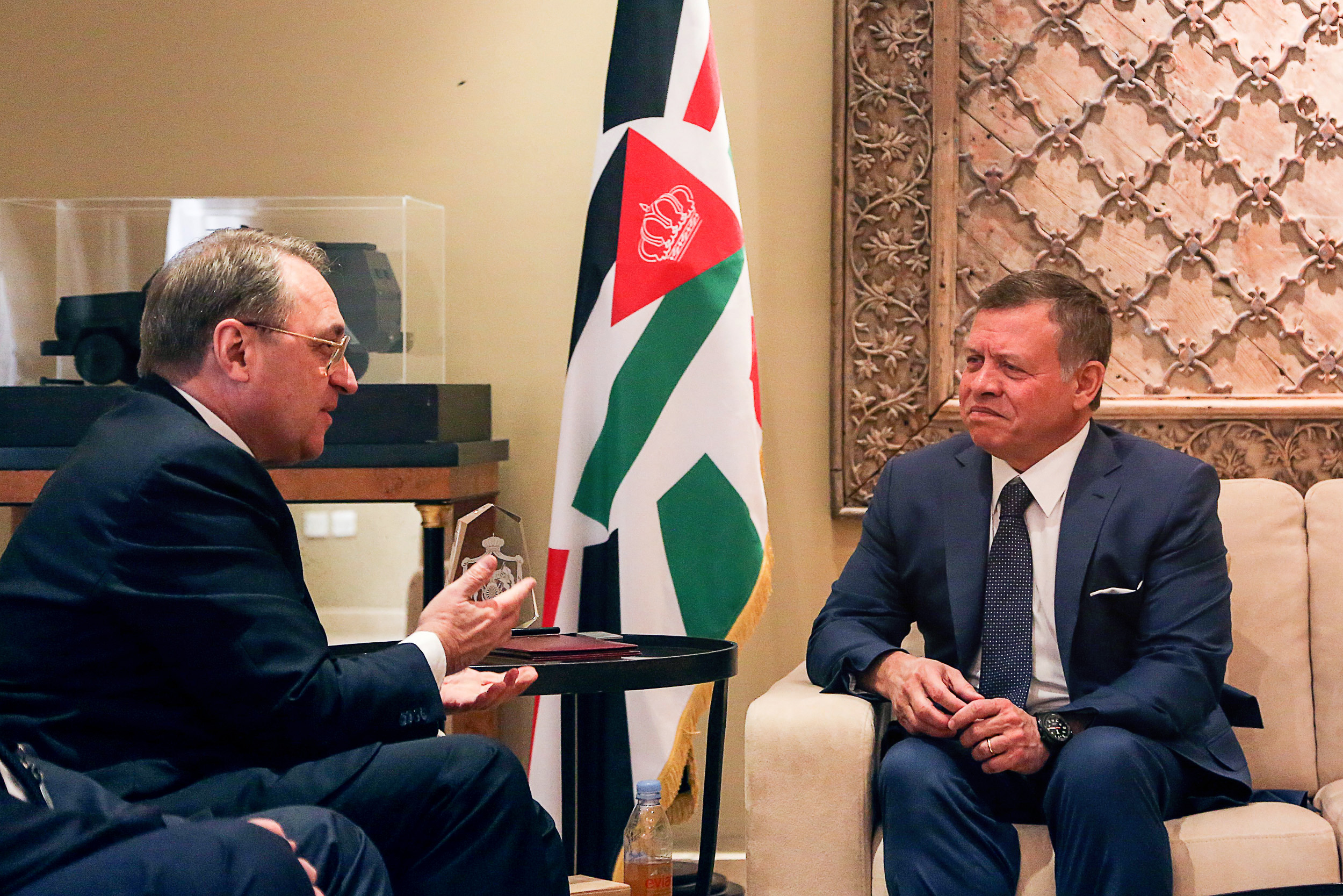 King meets Russia&rsquo;s deputy foreign minister