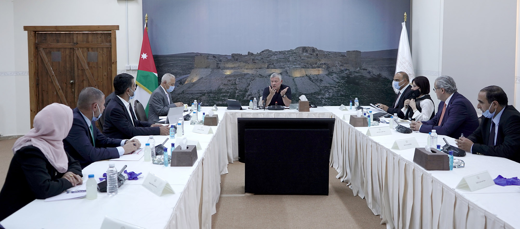الملك يزور الشوبك ويؤكد أهميّة الاستفادة من الفرص السياحية والزراعية والتصنيع المحلي في اللواء