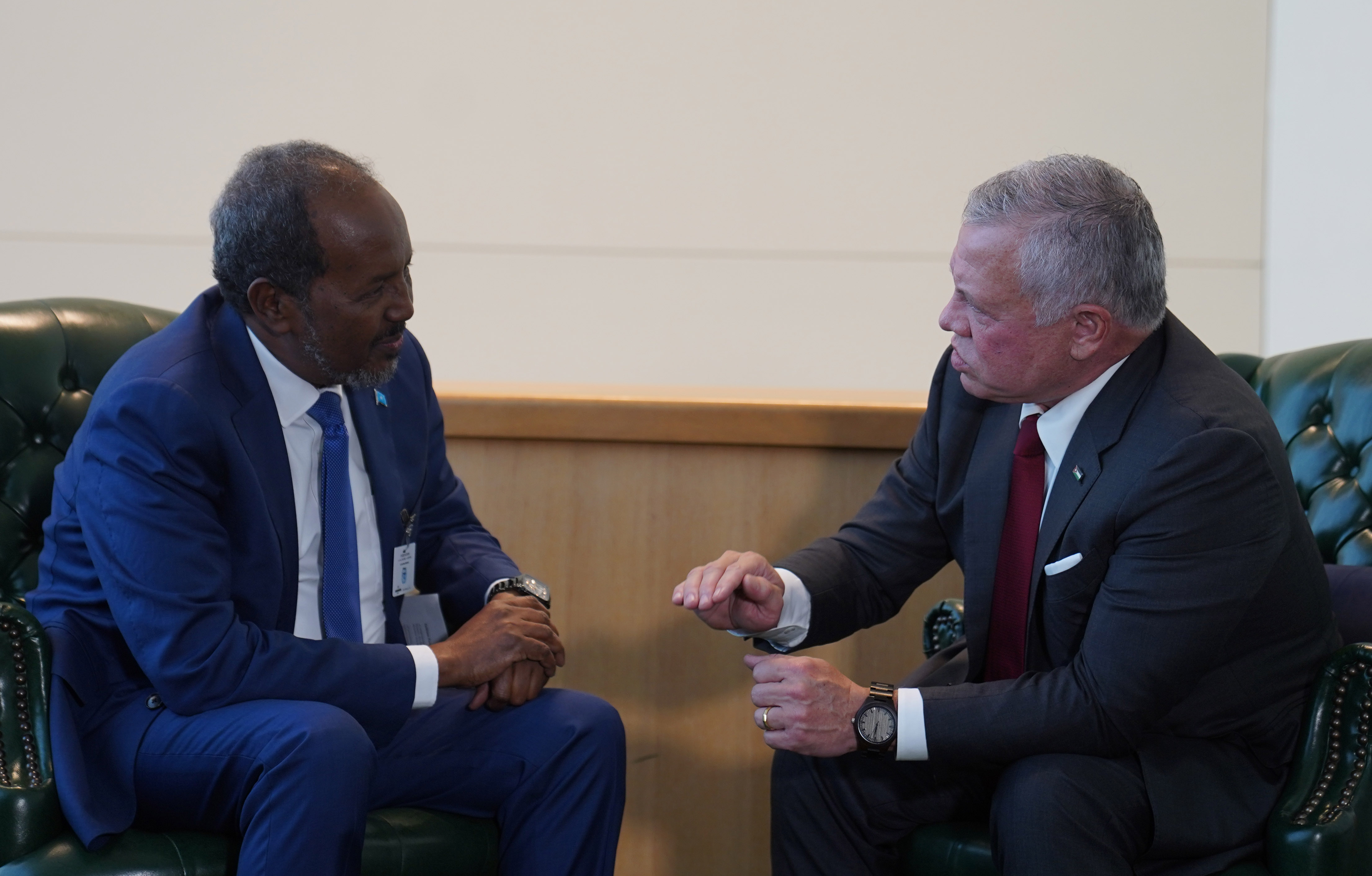 King meets leaders of Somalia, Kazakhstan, and Guinea-Bissau in New York